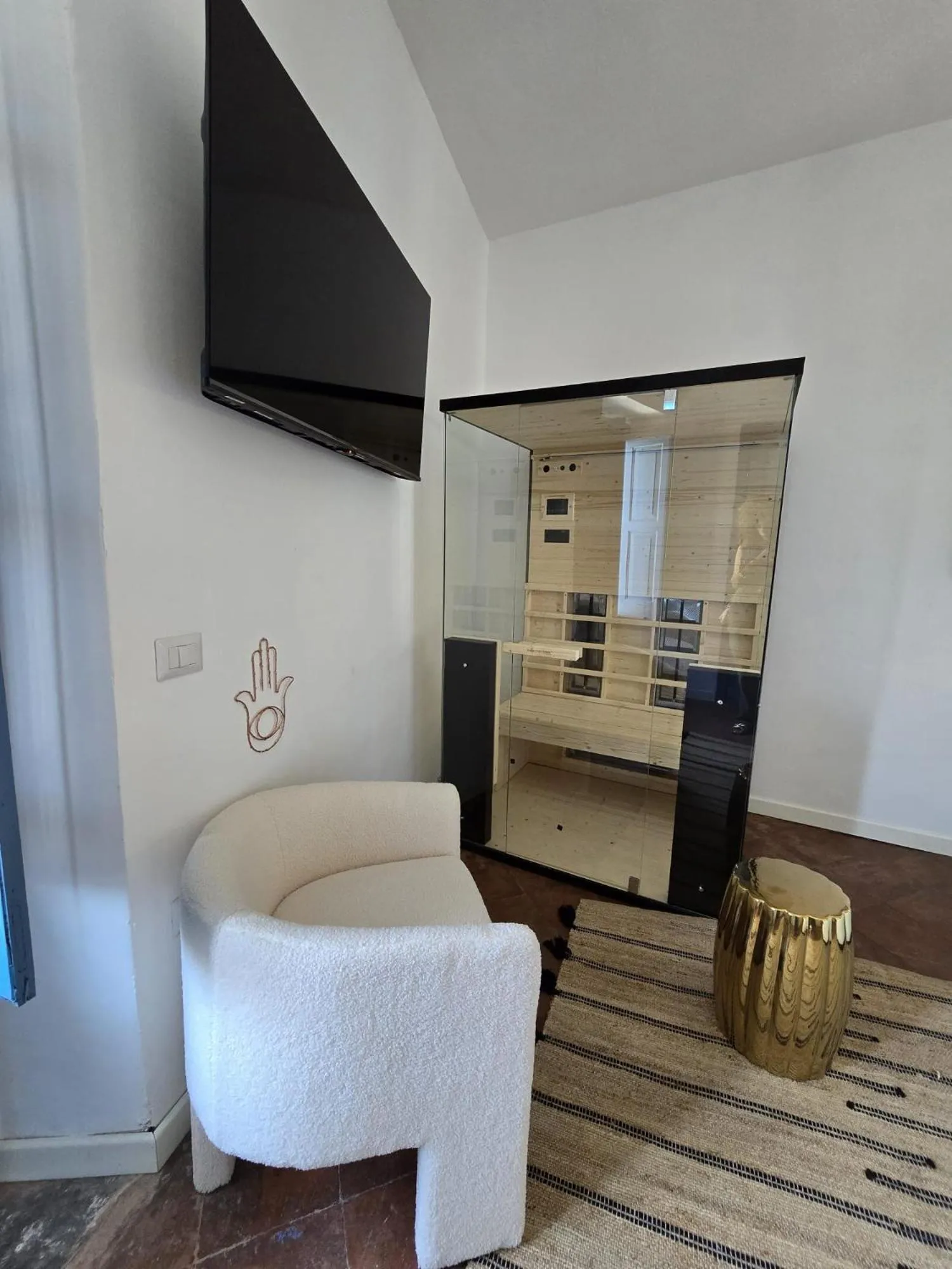 Sauna in Terra Muronis Hotel Diffuso