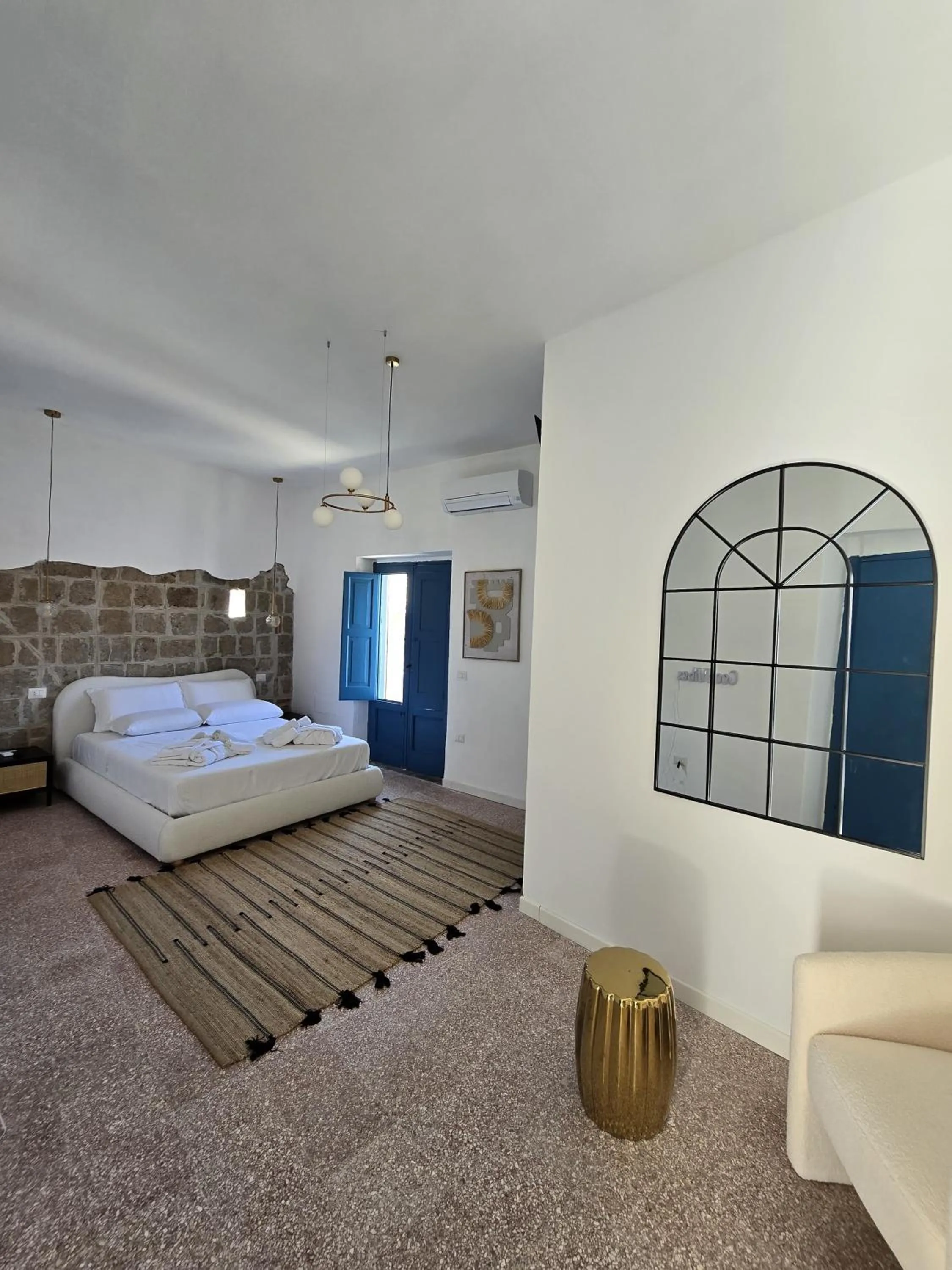 Bed in Terra Muronis Hotel Diffuso