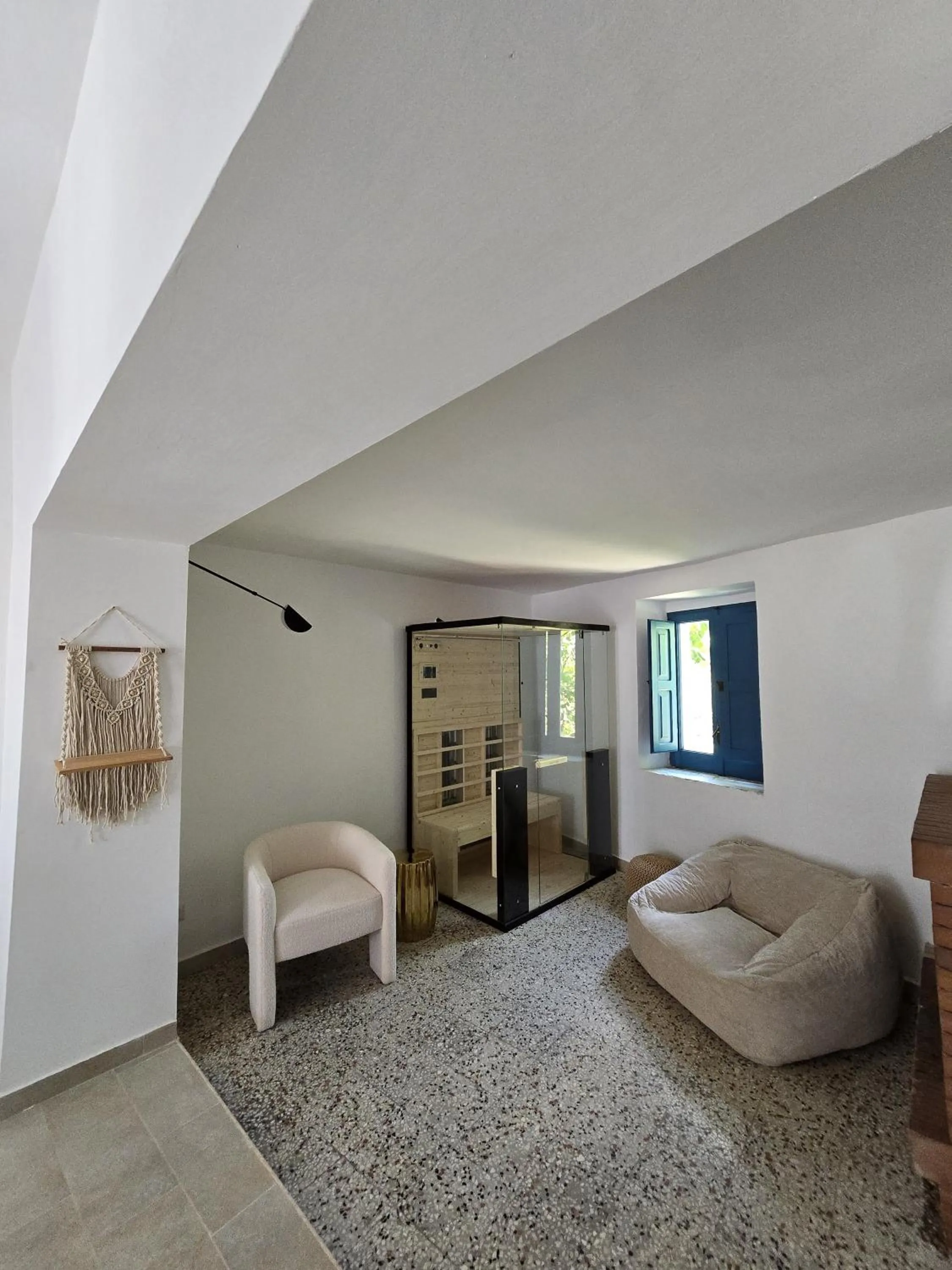 Sauna, Bed in Terra Muronis Hotel Diffuso