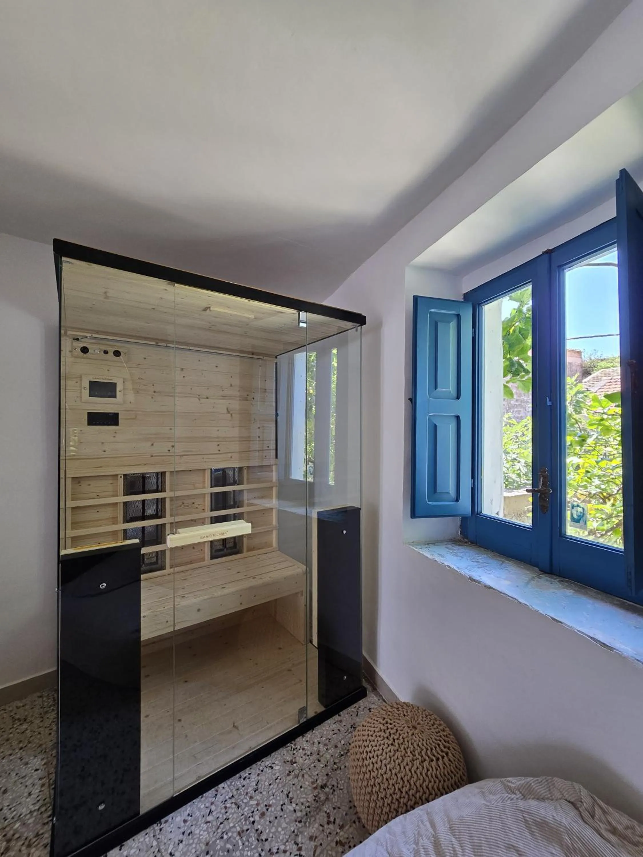 Sauna, Bed in Terra Muronis Hotel Diffuso