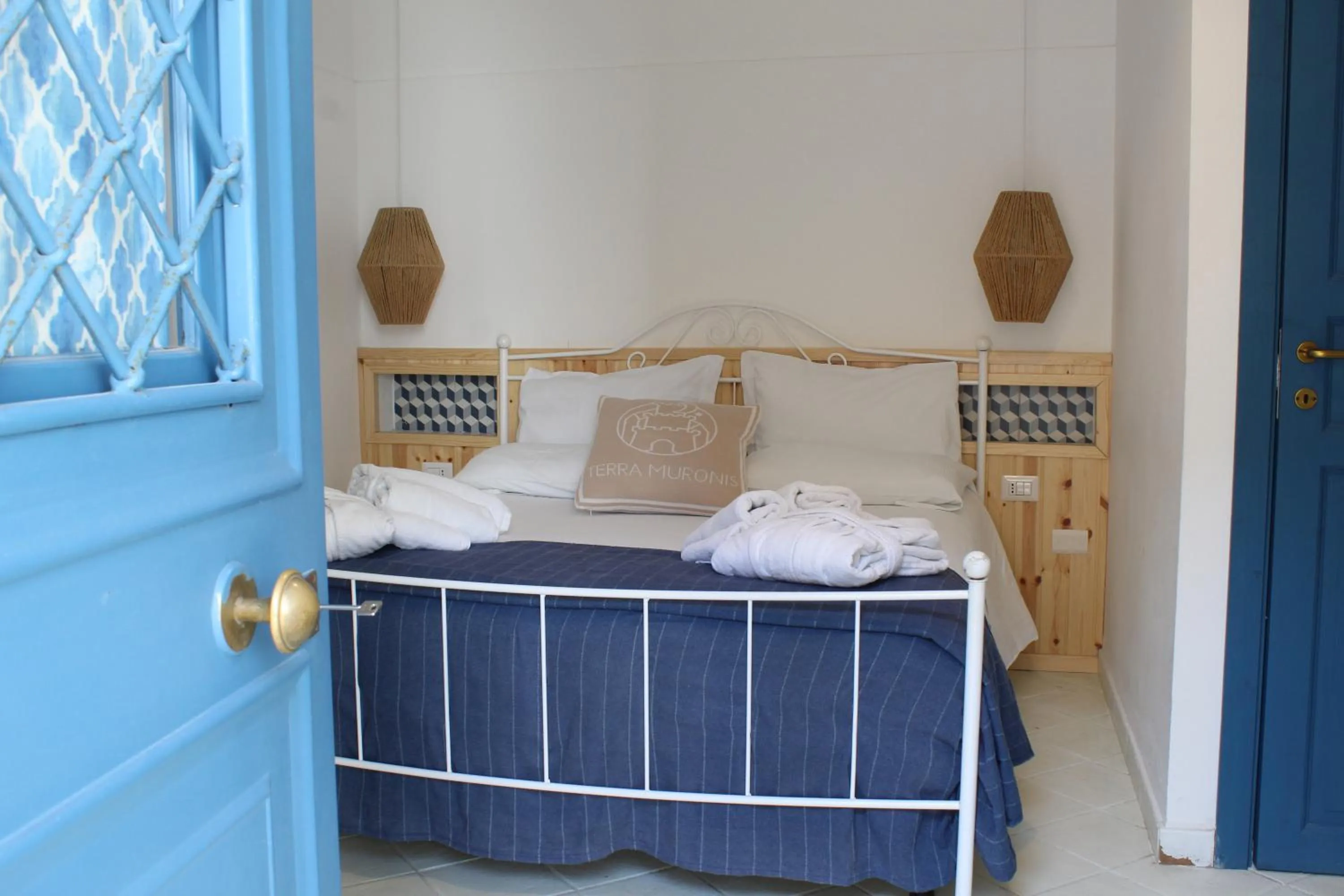 Bed in Terra Muronis Hotel Diffuso