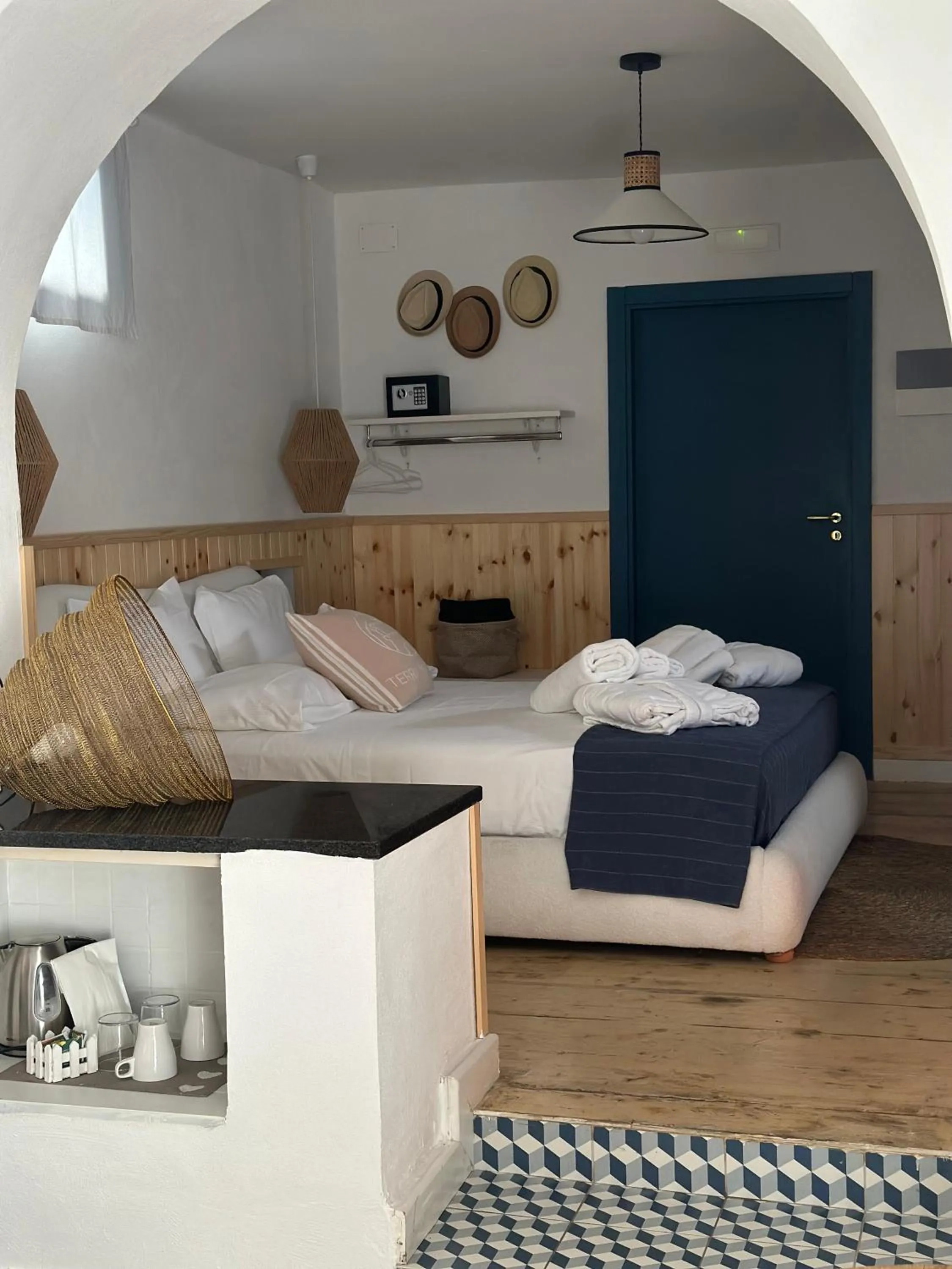 Bed in Terra Muronis Hotel Diffuso