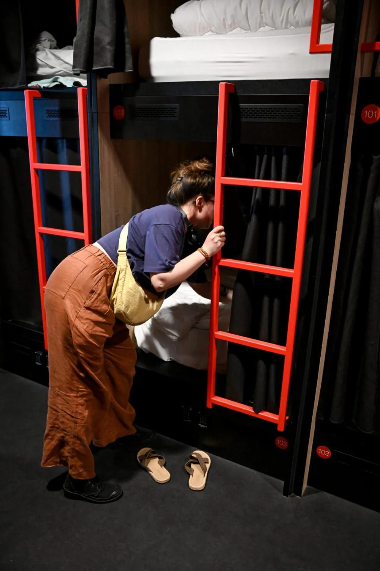 bunk bed in City Trip Hostels Amsterdam-Purmerend