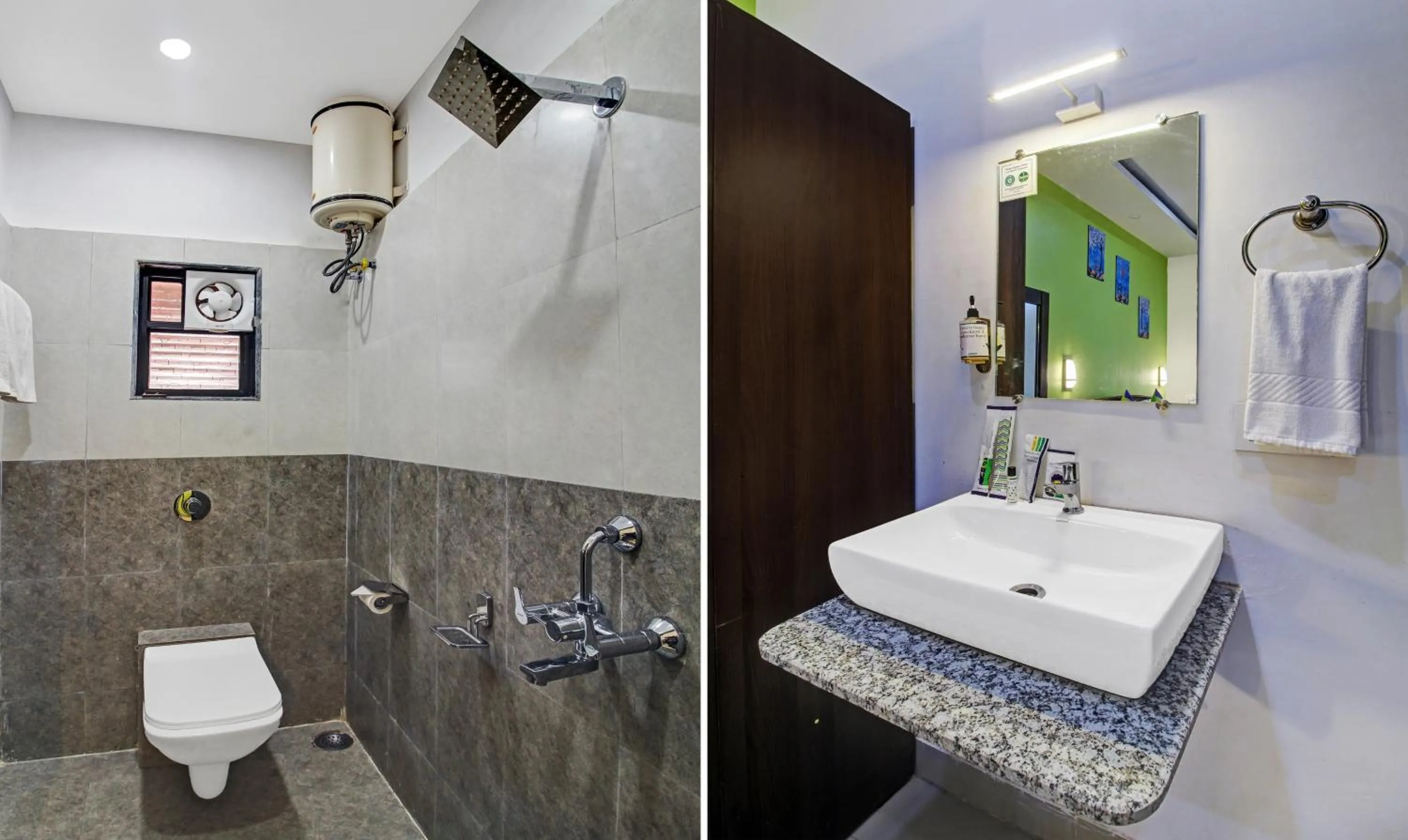 Bathroom in Treebo La Paradise