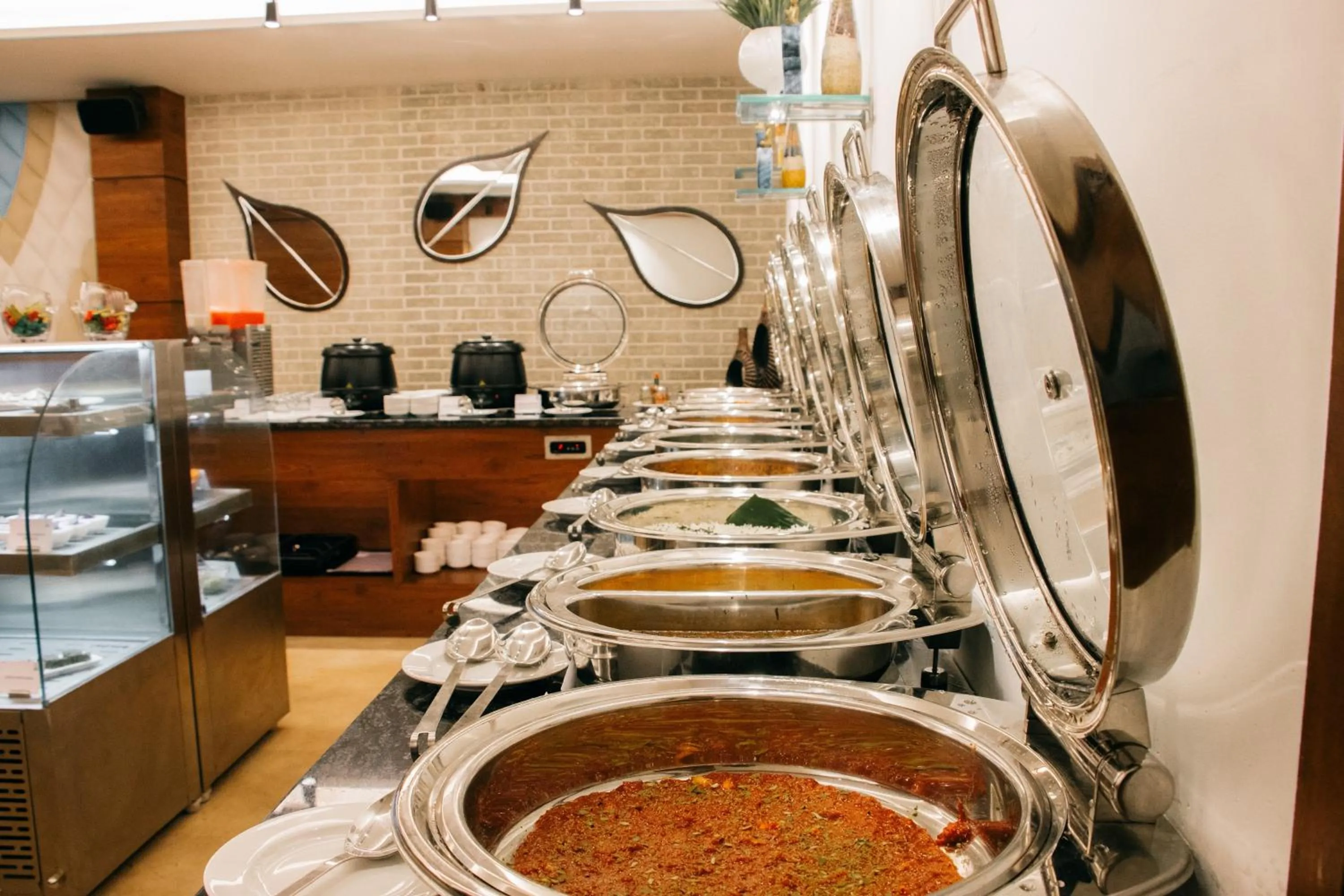 Buffet breakfast in Playotel Premier Vijay Nagar