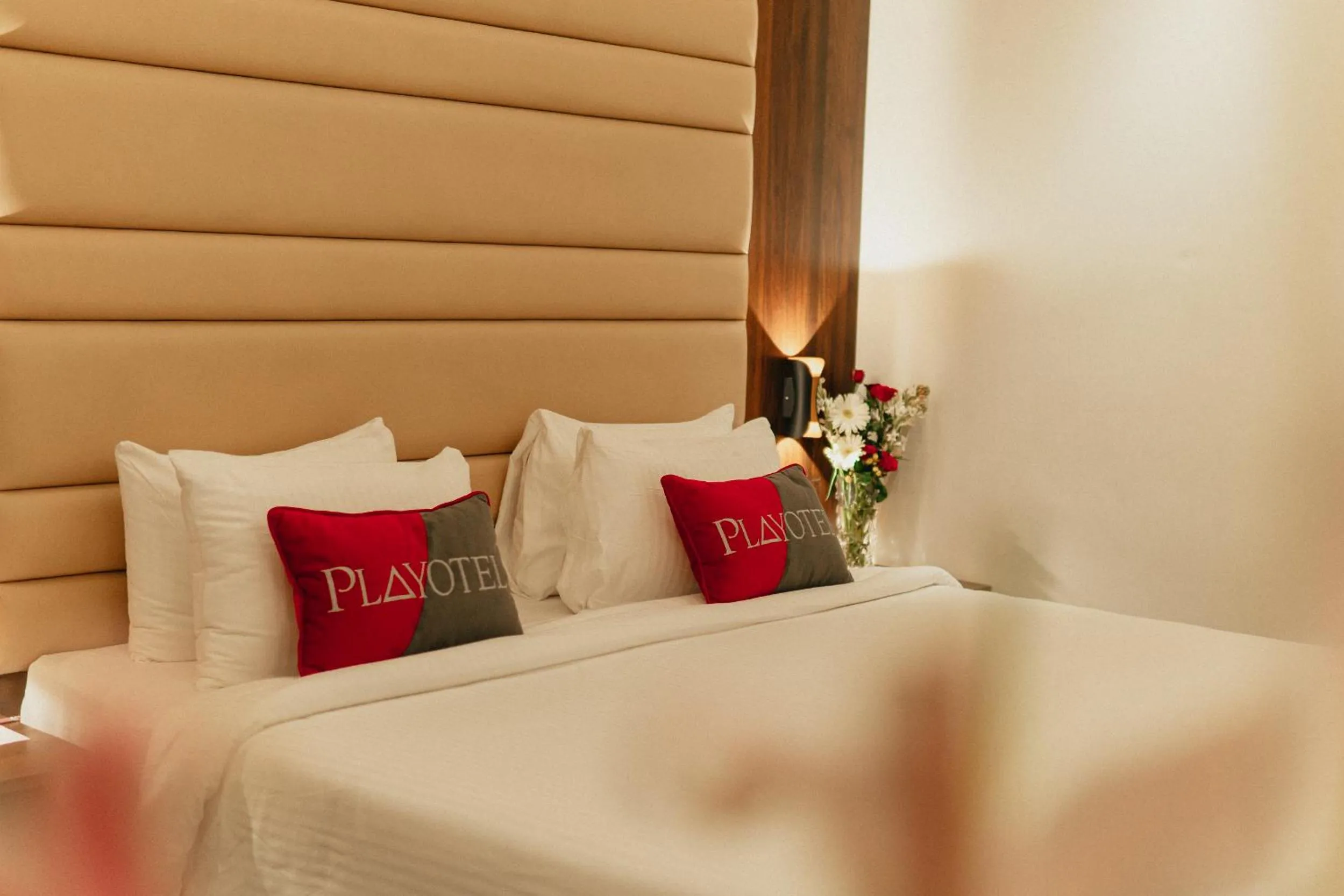 Bed in Playotel Premier Vijay Nagar