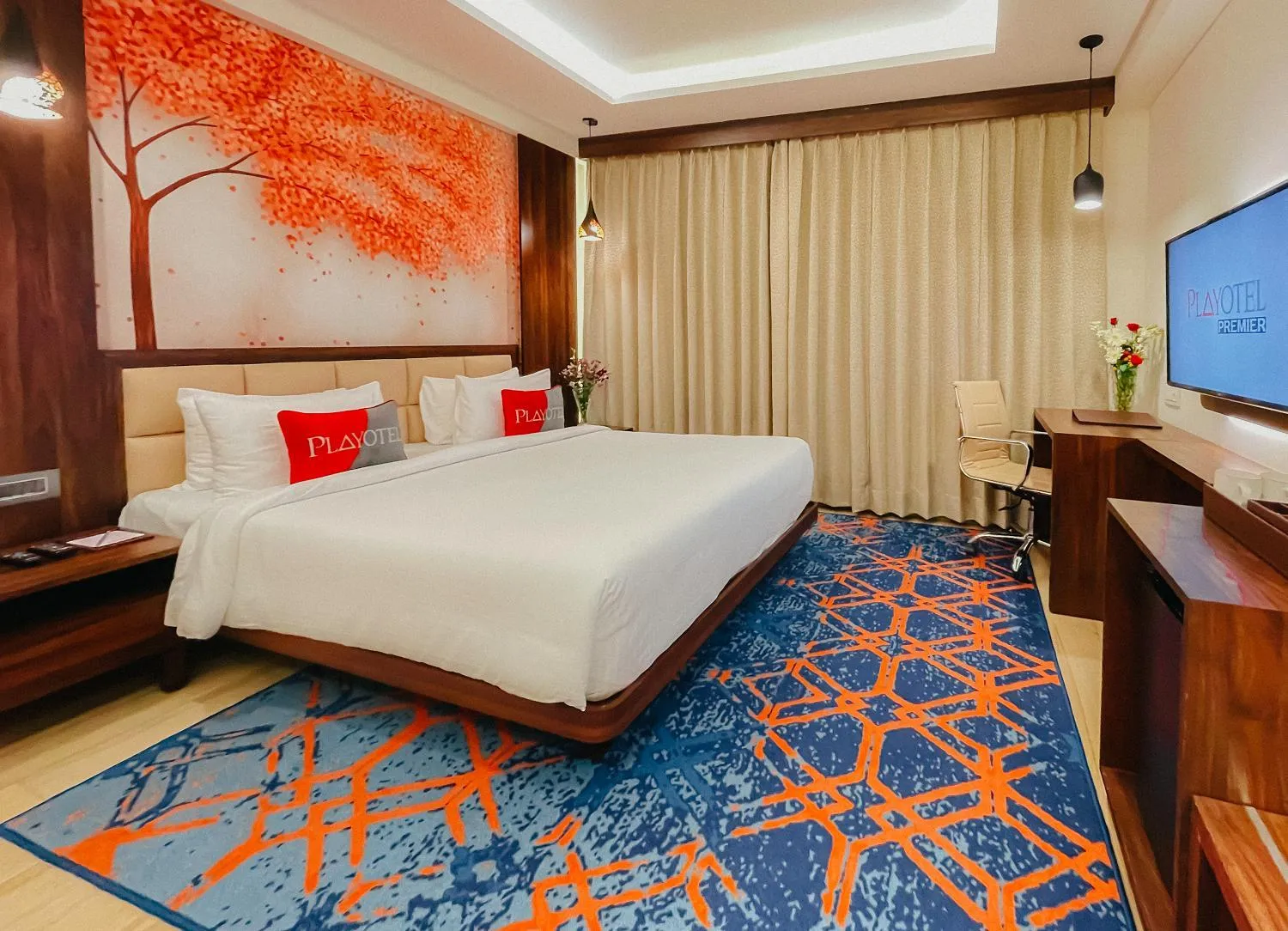 Bed in Playotel Premier Vijay Nagar