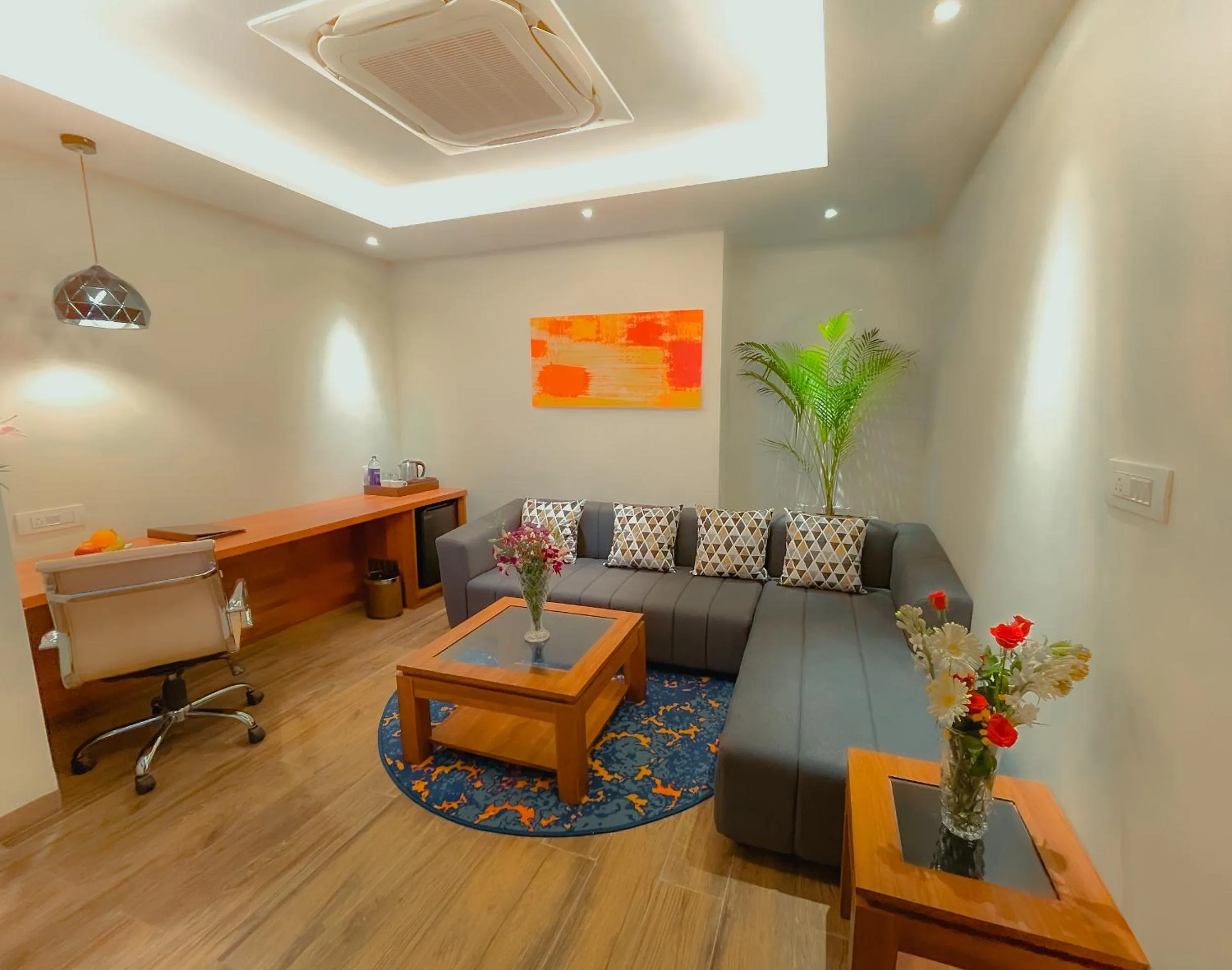 Living room in Playotel Premier Vijay Nagar