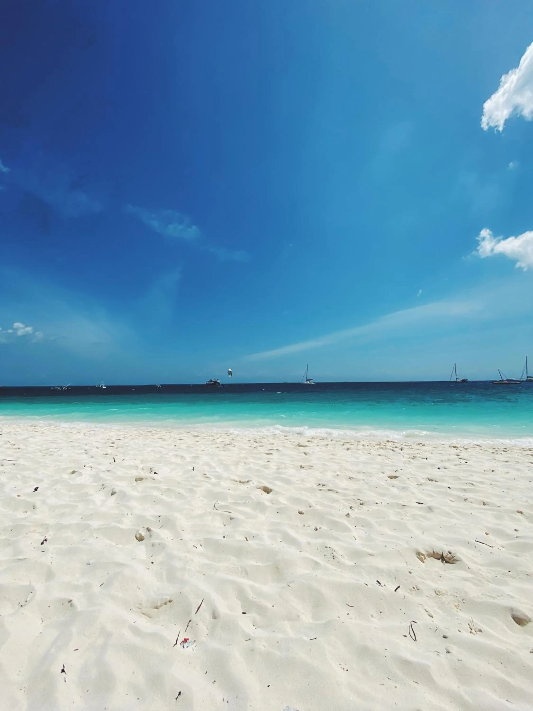 Beach in Crystal Beach Nungwi