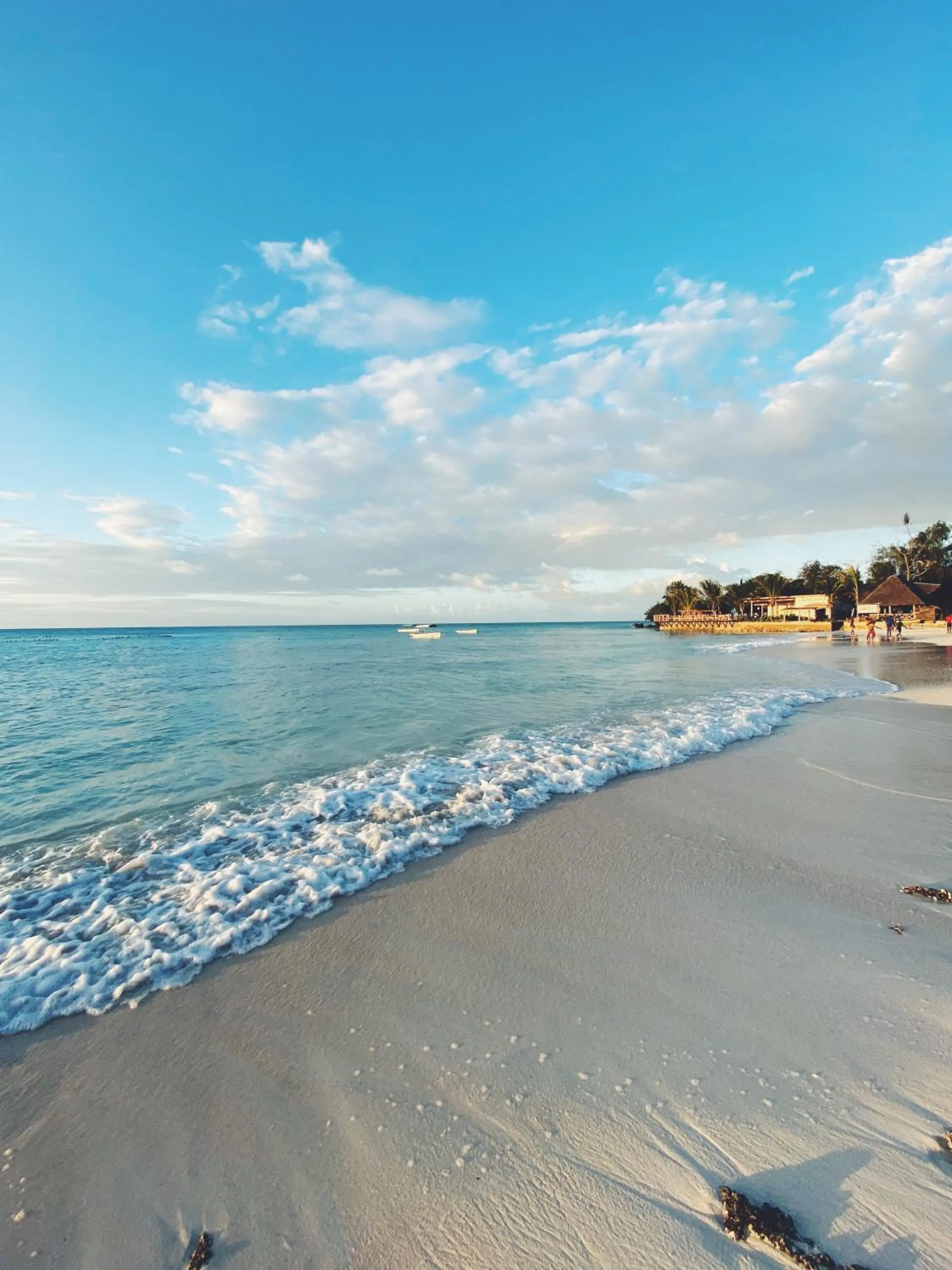 Beach in Crystal Beach Nungwi