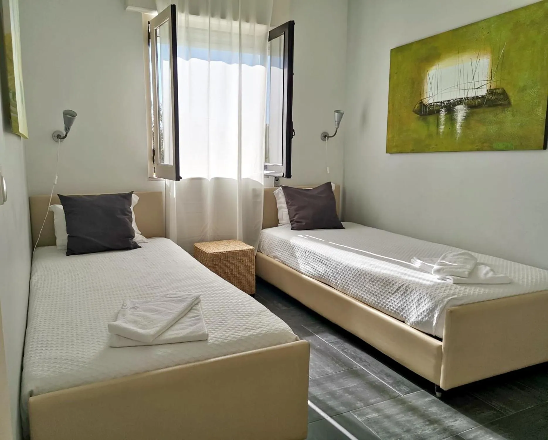 Bed in Unique Apartment Milfontes - Duna Parque Resorts & Hotels