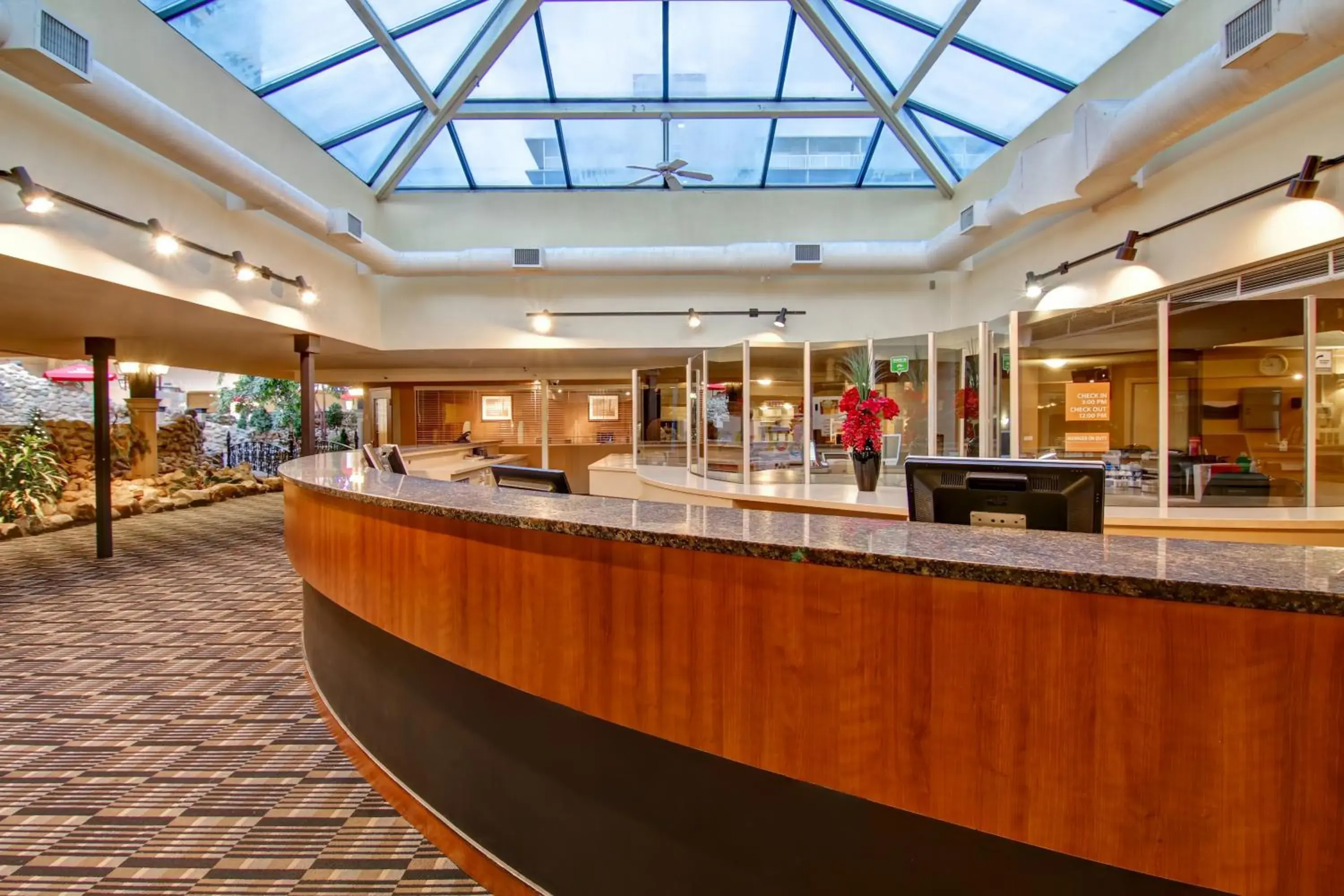 Lobby or reception in Edmonton Inn and Conference Centre Lobby or reception in Edmonton Inn and Conference Centre