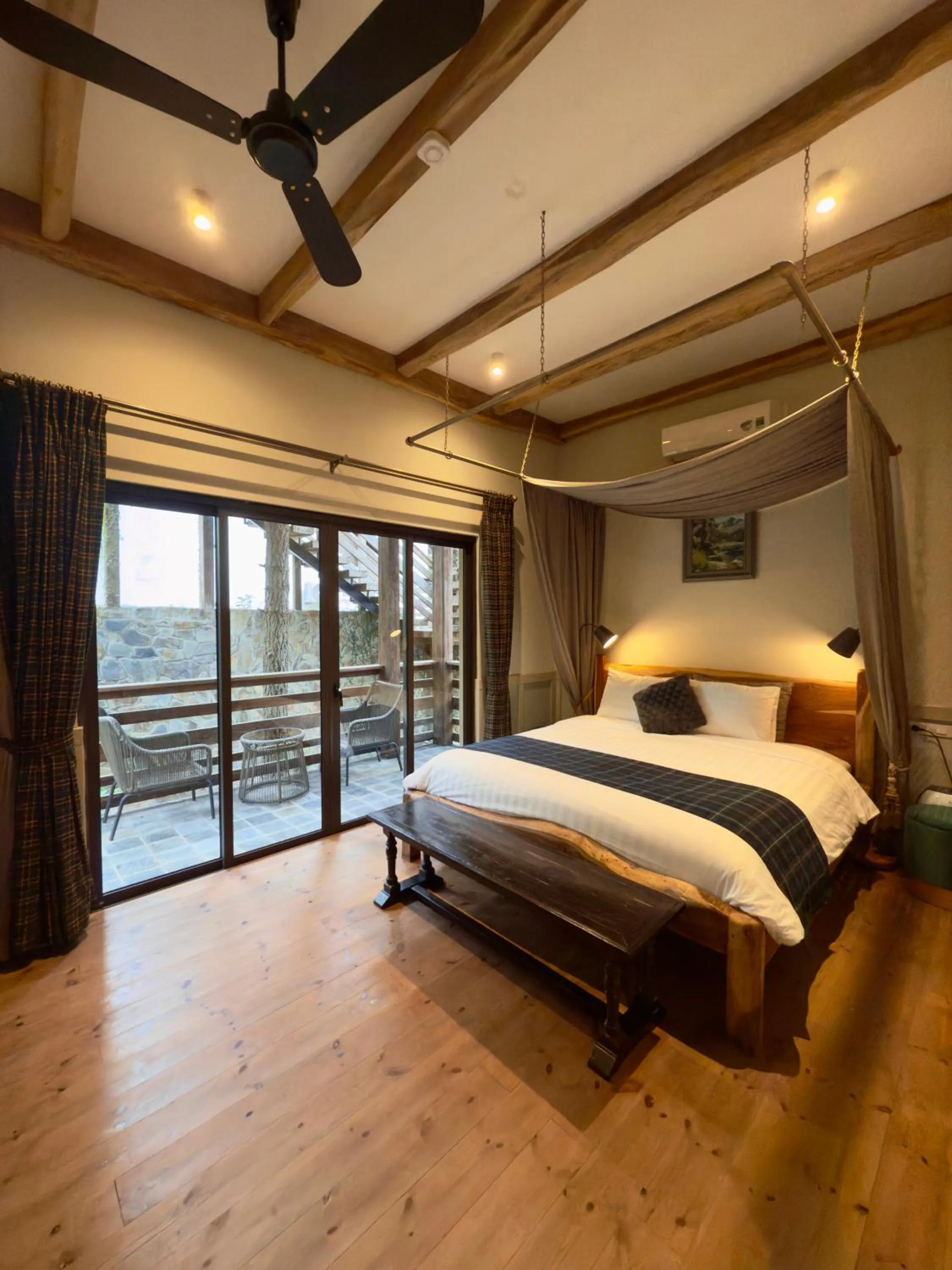 Bed in AMAYA HOME - Lodge, Spa & Restaurant