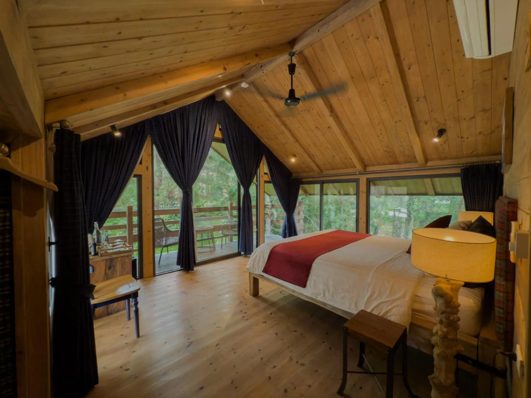 Bed in AMAYA HOME - Lodge, Spa & Restaurant