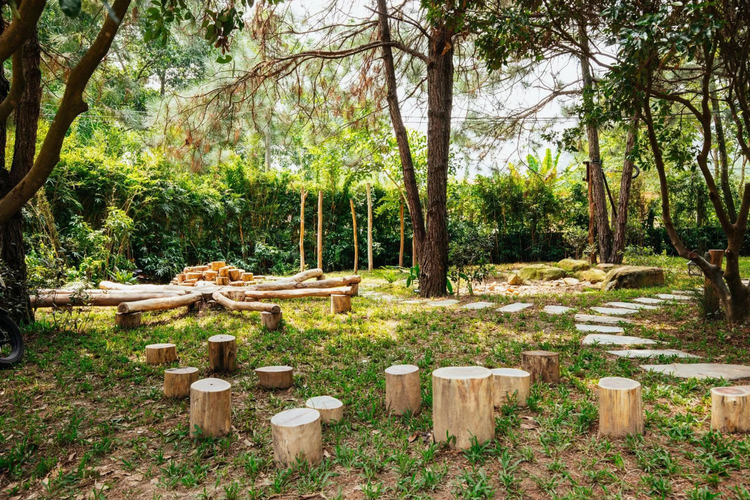 Garden in AMAYA HOME - Lodge, Spa & Restaurant