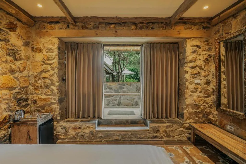 View (from property/room), Bed in AMAYA HOME - Lodge, Spa & Restaurant