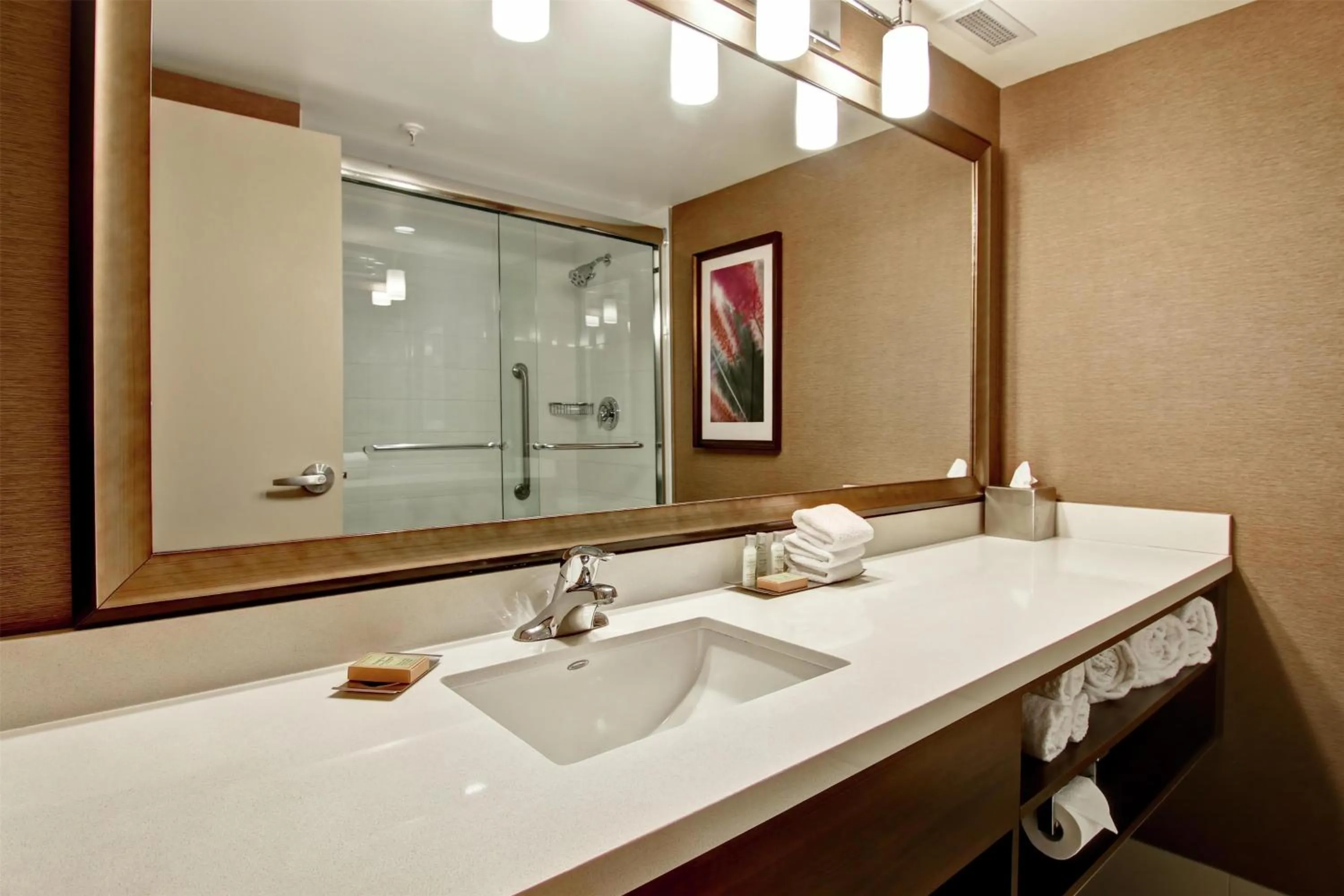 Bathroom in DoubleTree by Hilton West Edmonton