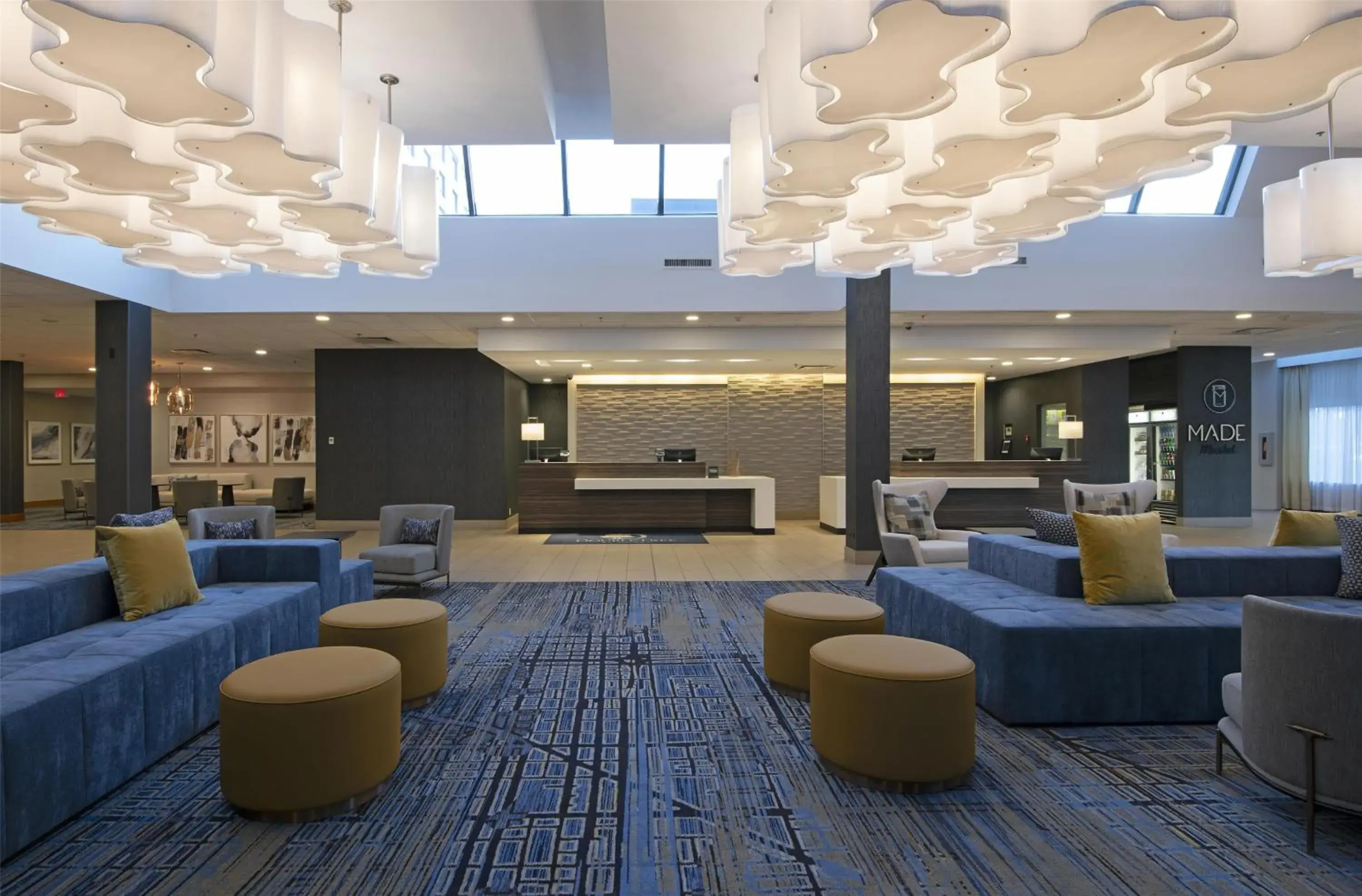 Lobby or reception in DoubleTree by Hilton West Edmonton Lobby or reception in DoubleTree by Hilton West Edmonton