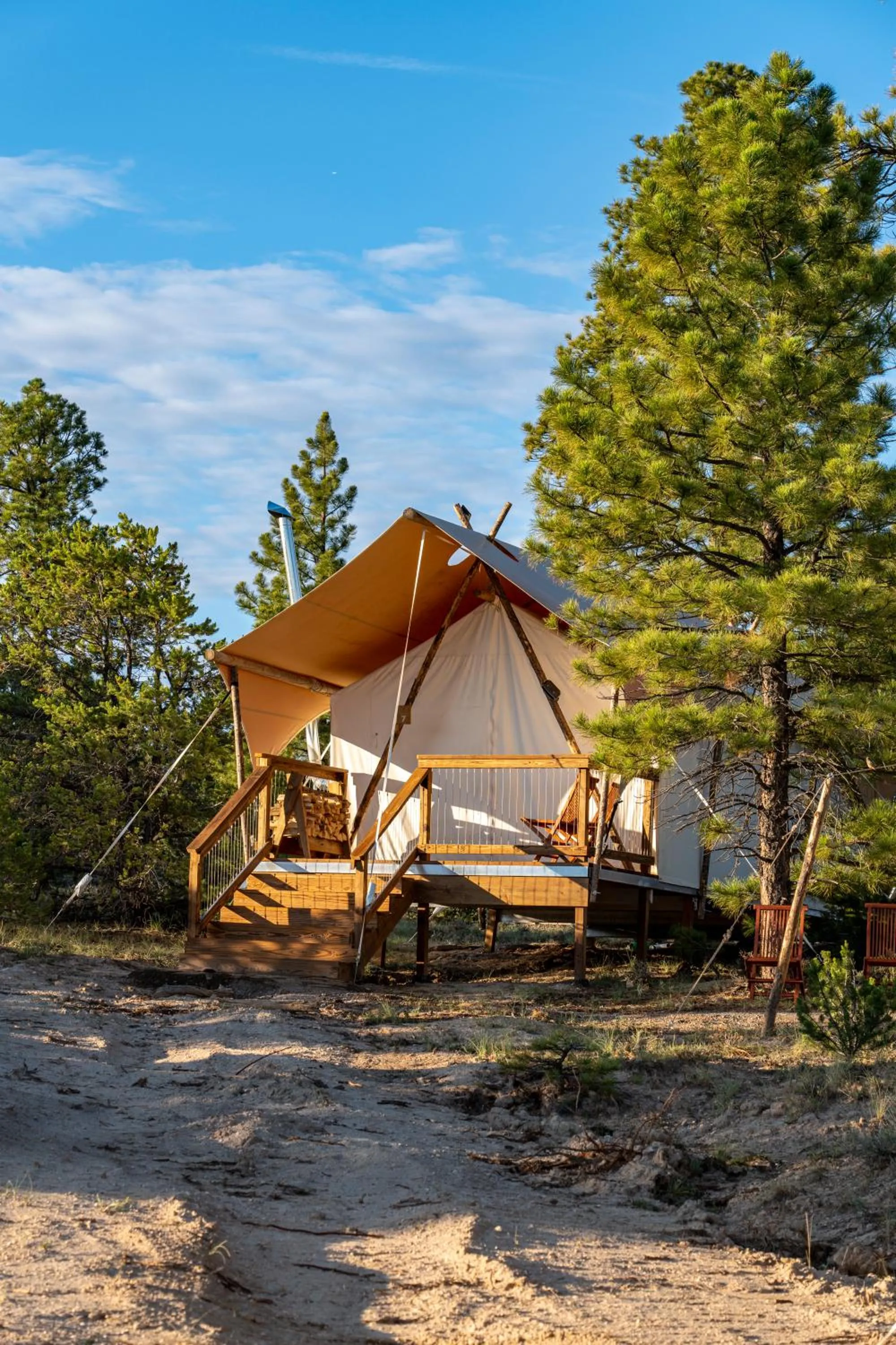 View (from property/room) in Under Canvas Bryce Canyon