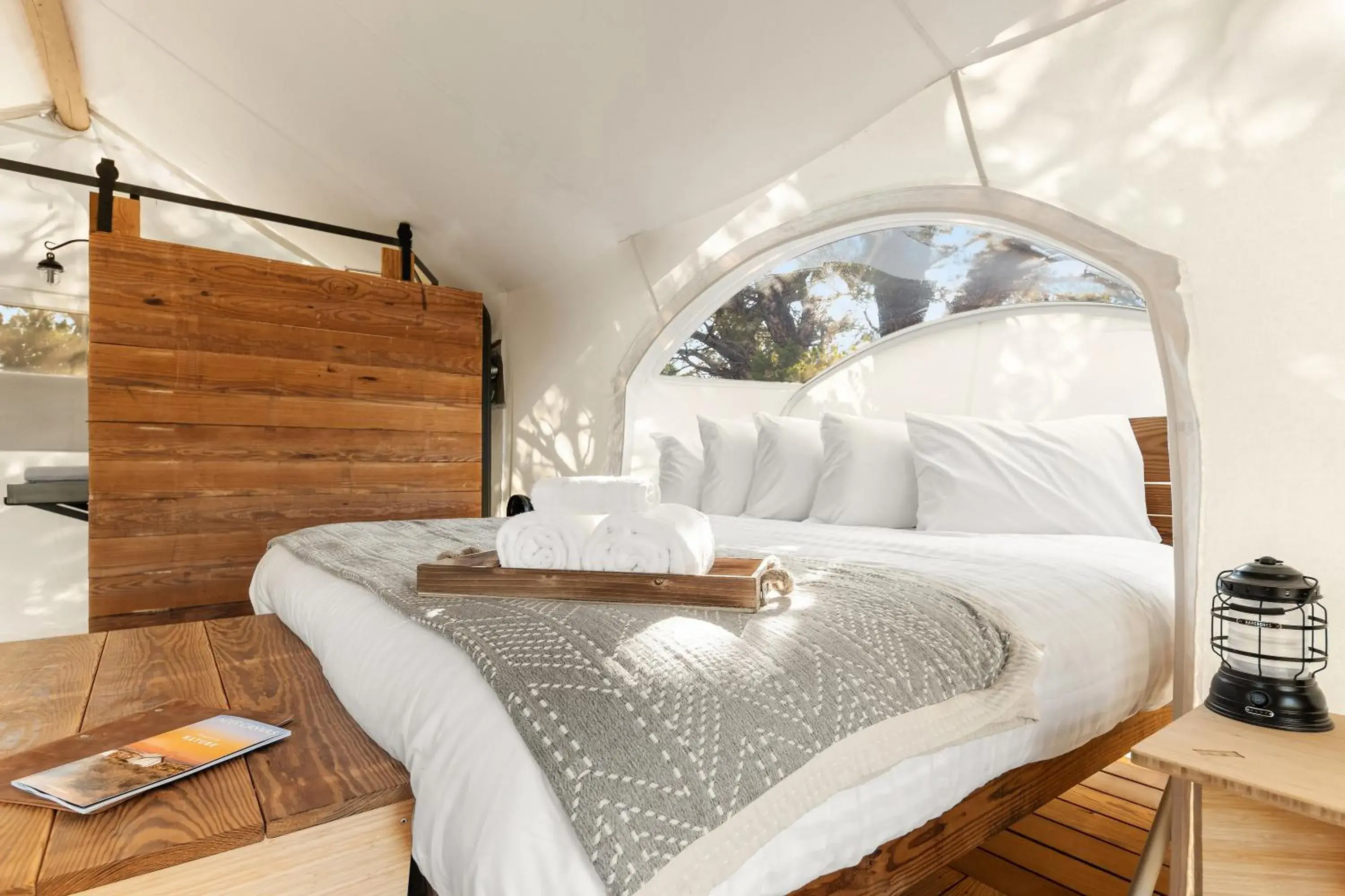 Bed in Under Canvas Bryce Canyon Bed in Under Canvas Bryce Canyon