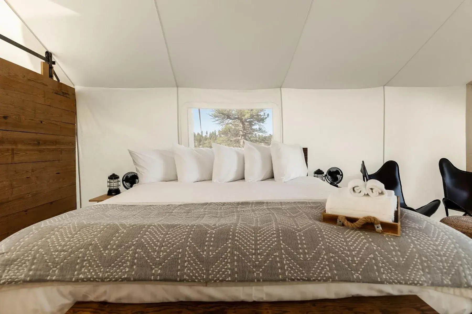 Bed in Under Canvas Bryce Canyon Bed in Under Canvas Bryce Canyon