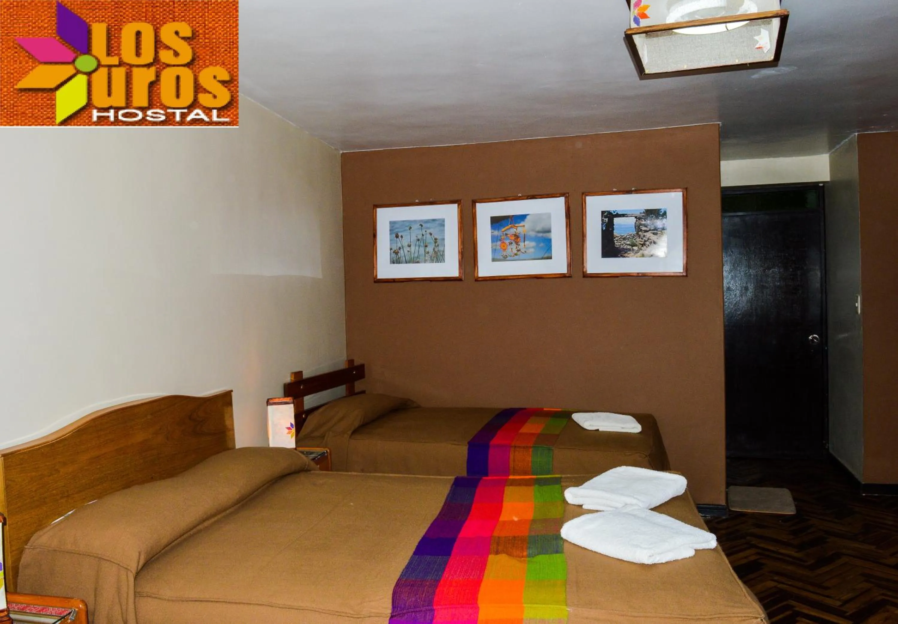 Bed in Hostal los Uros