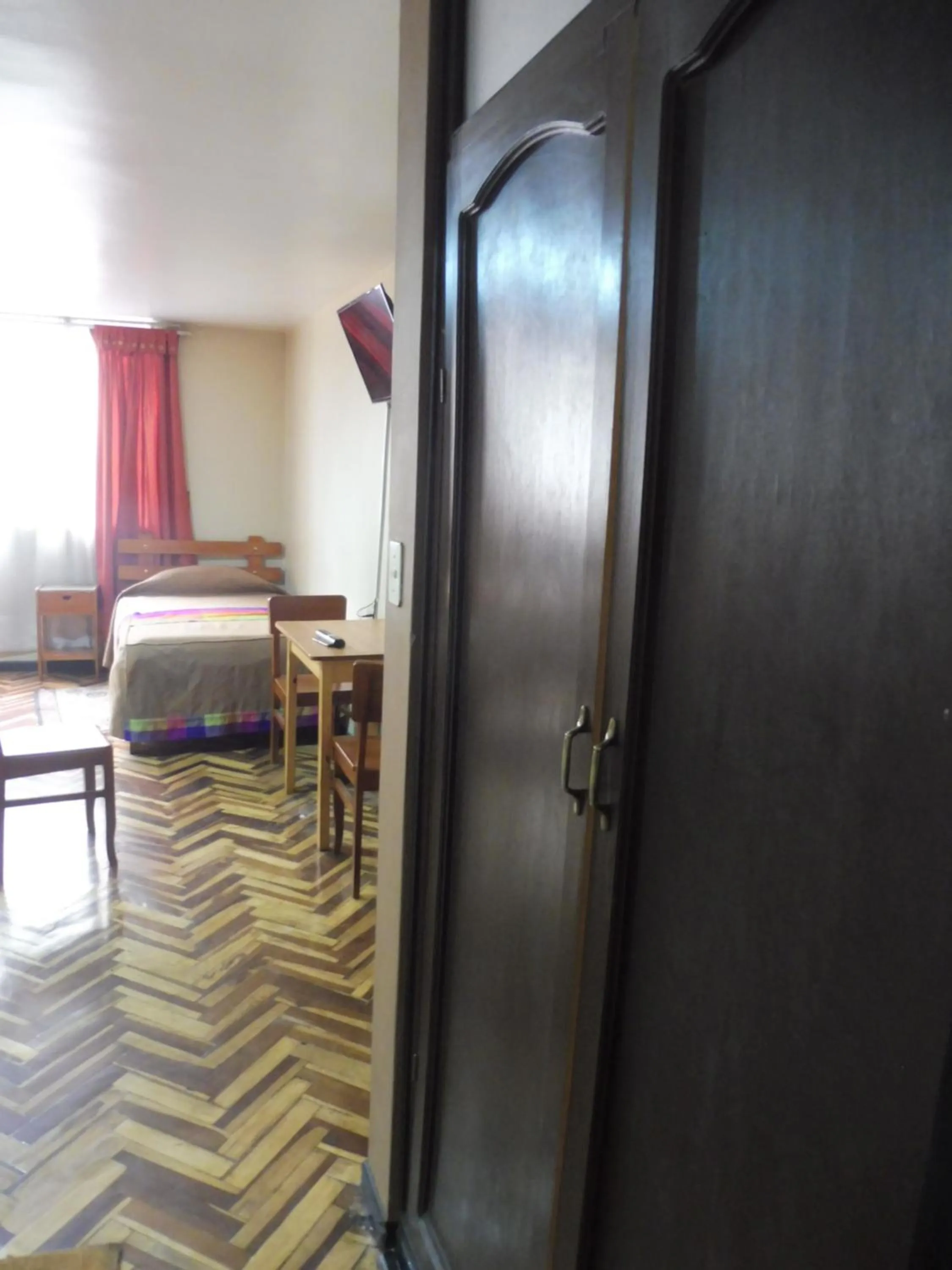 Bed in Hostal los Uros