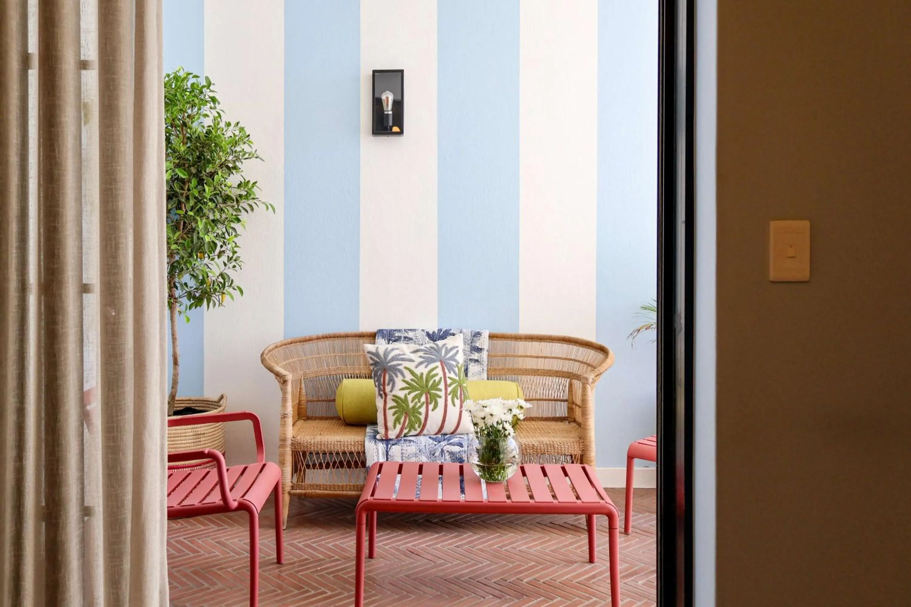 Seating area in Royal Boutique Hotel