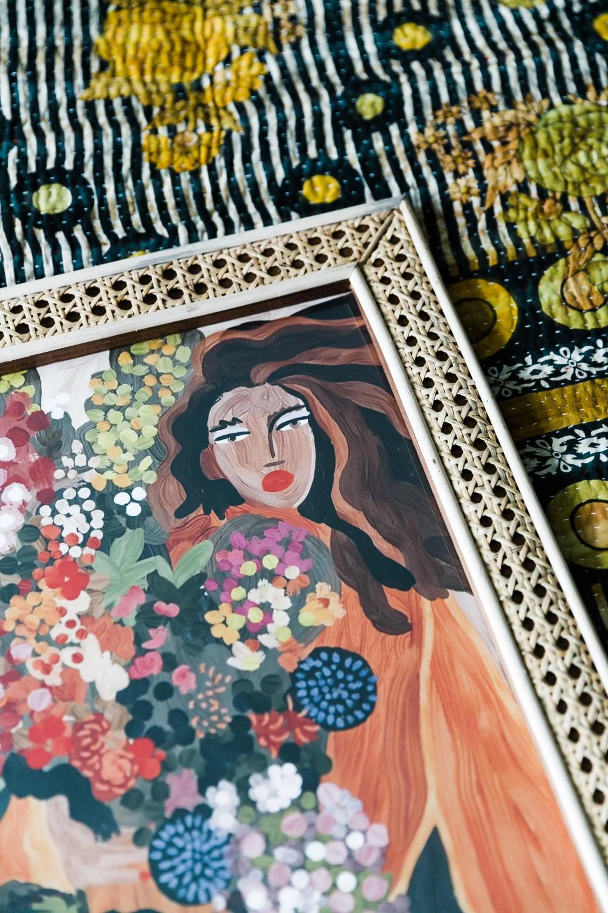 Decorative detail in Royal Boutique Hotel