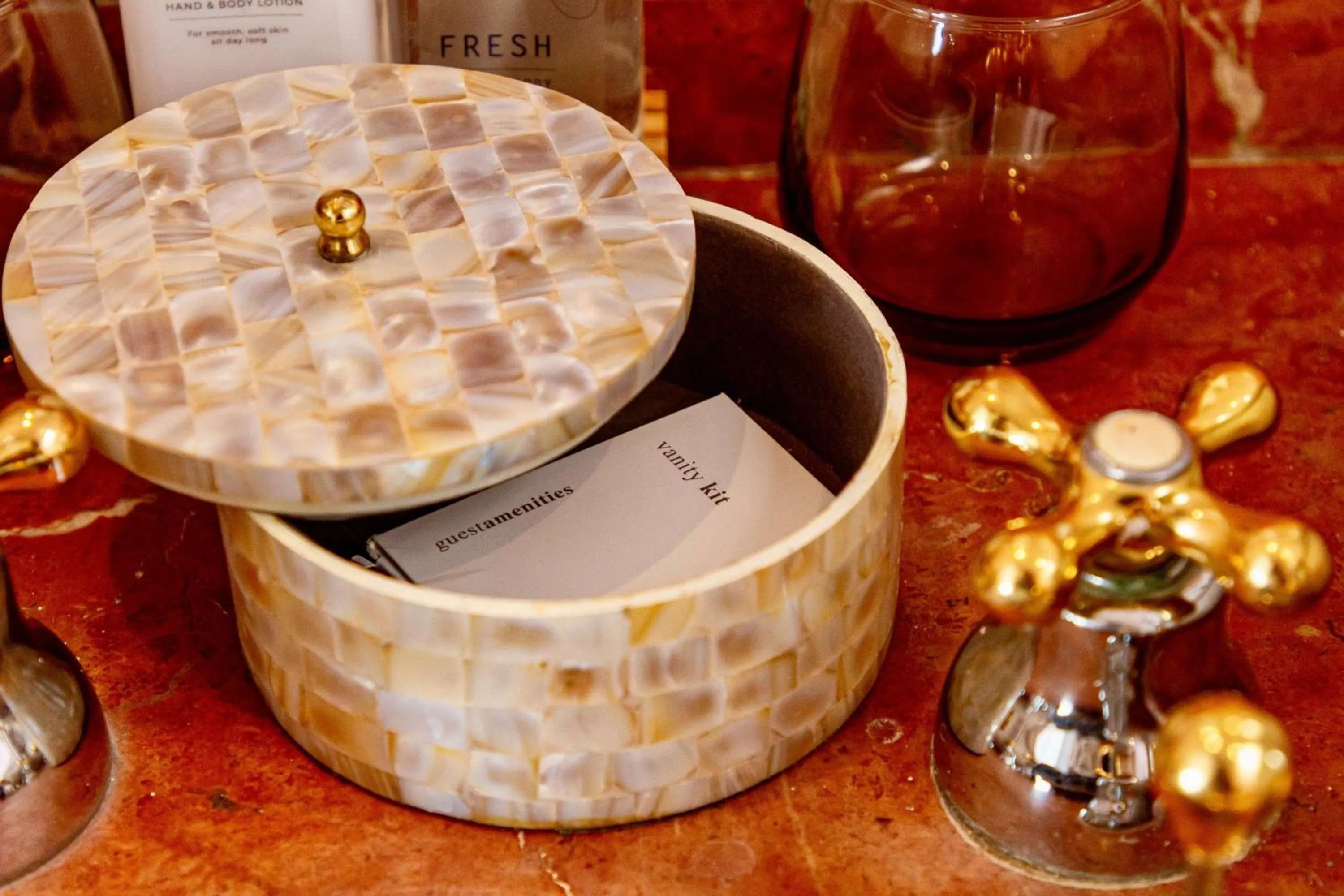 Decorative detail in Royal Boutique Hotel