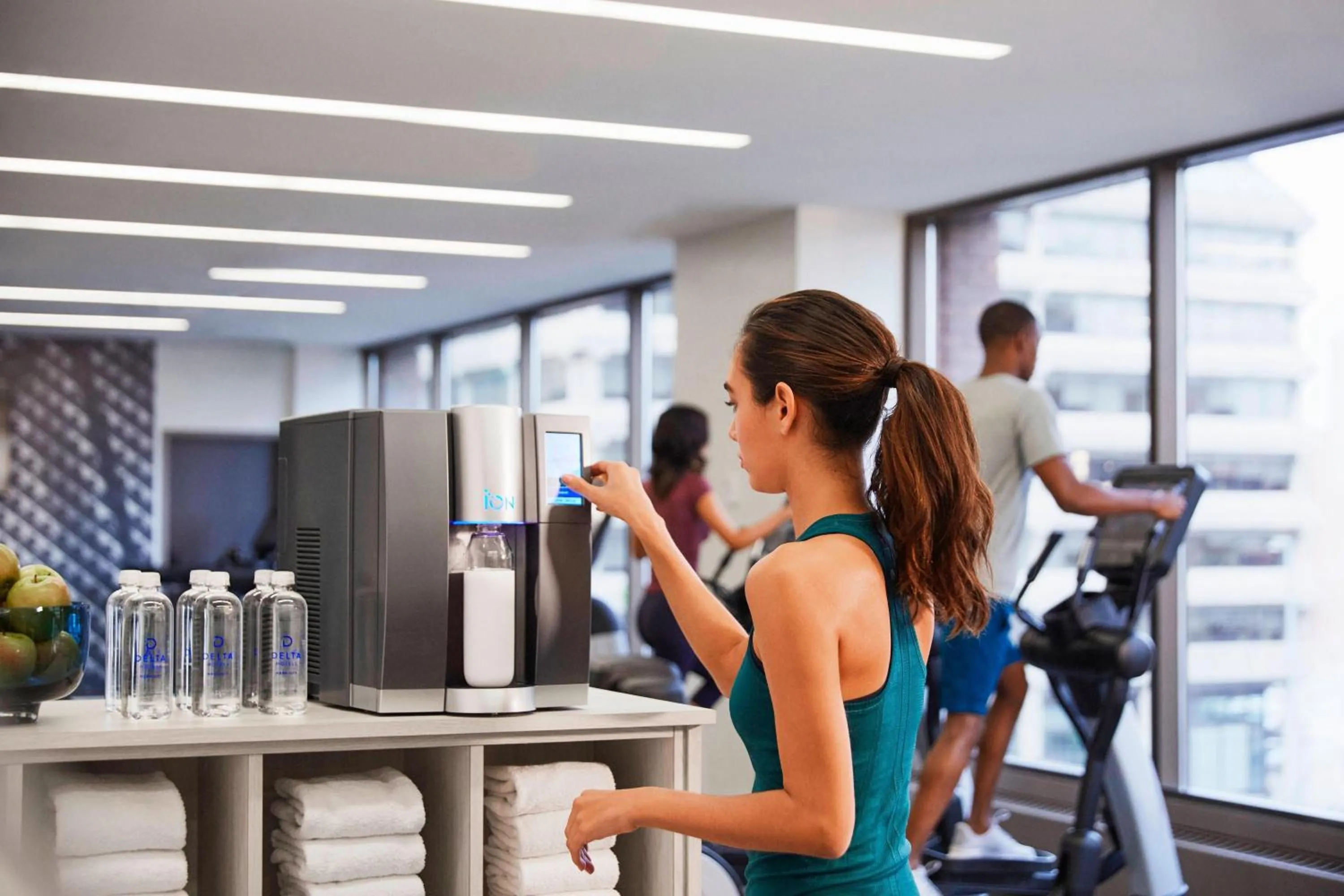 Fitness centre/facilities in Delta Hotels by Marriott Calgary Downtown