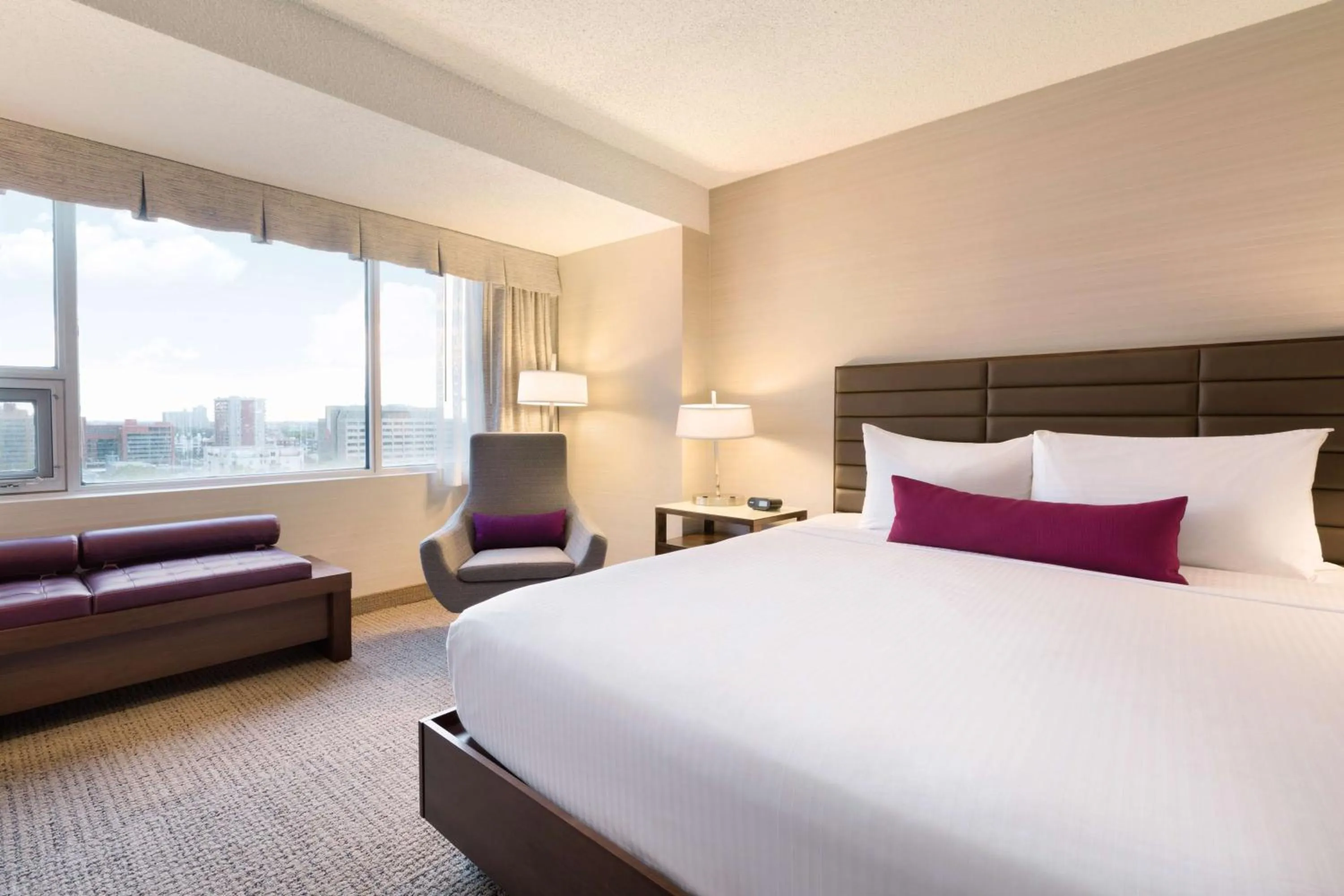 Bedroom in Coast Edmonton Plaza Hotel by APA
