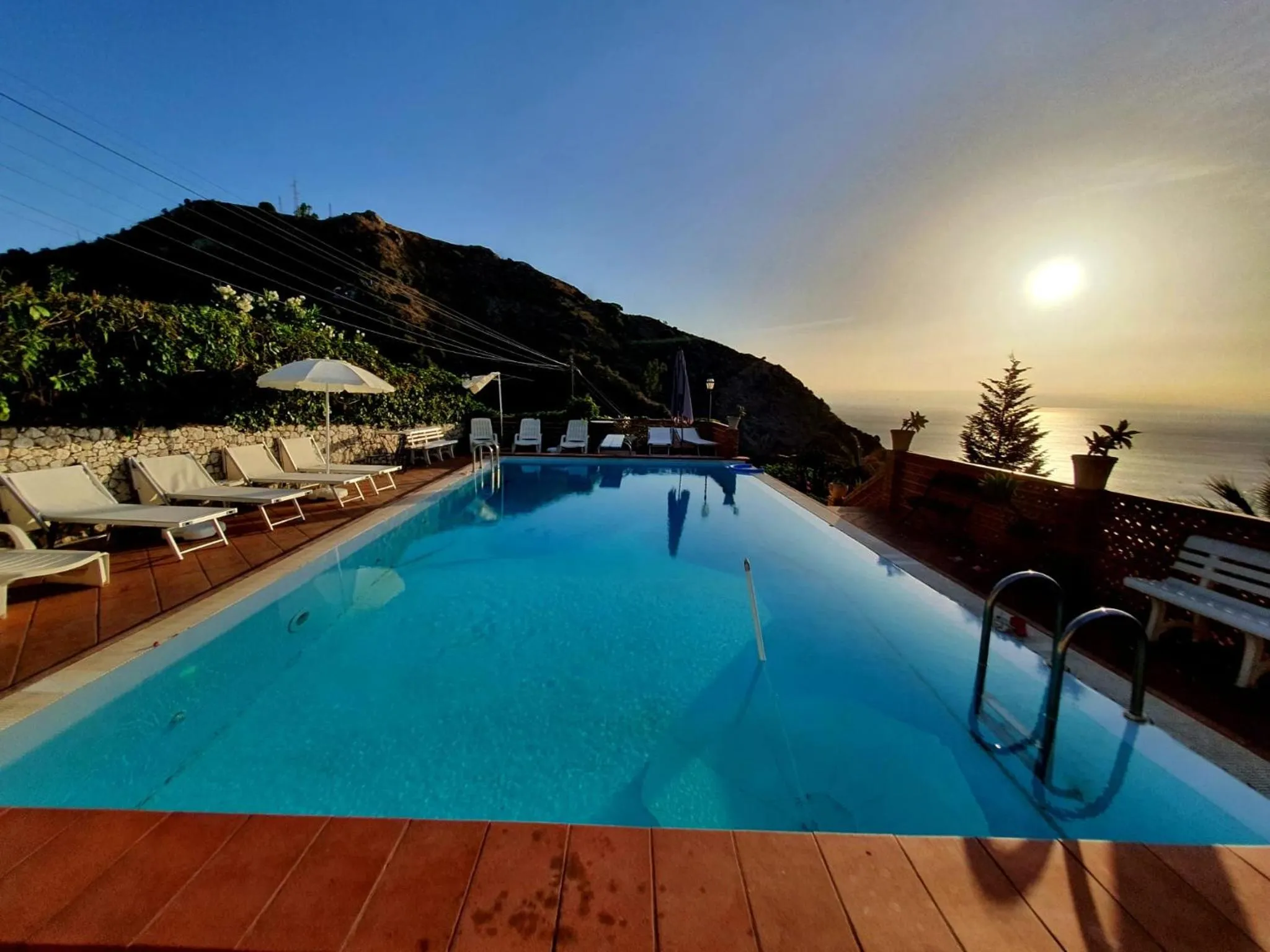 Swimming pool in Casa dei sogni Taormina