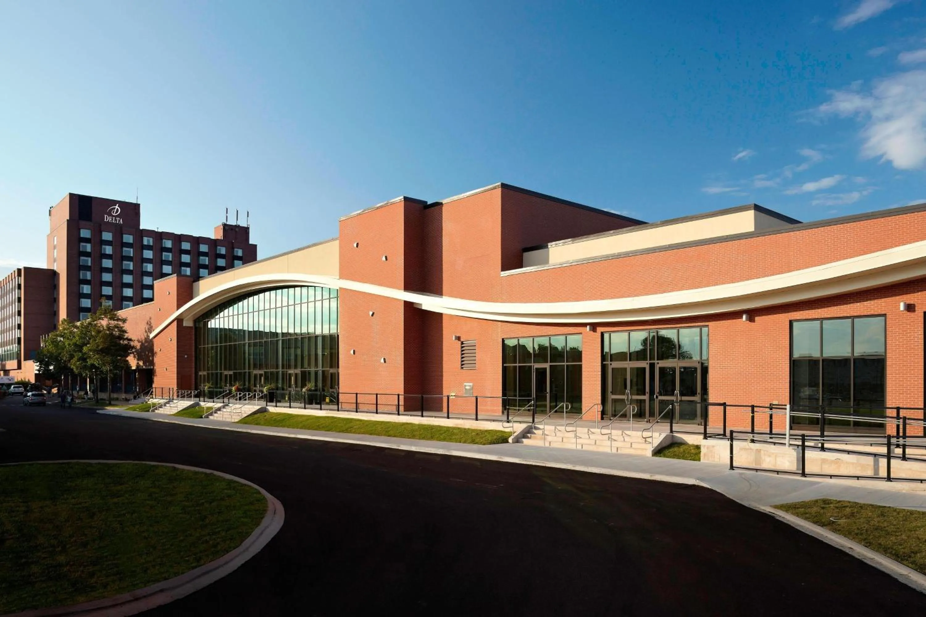 Property building in Delta Hotels by Marriott Prince Edward