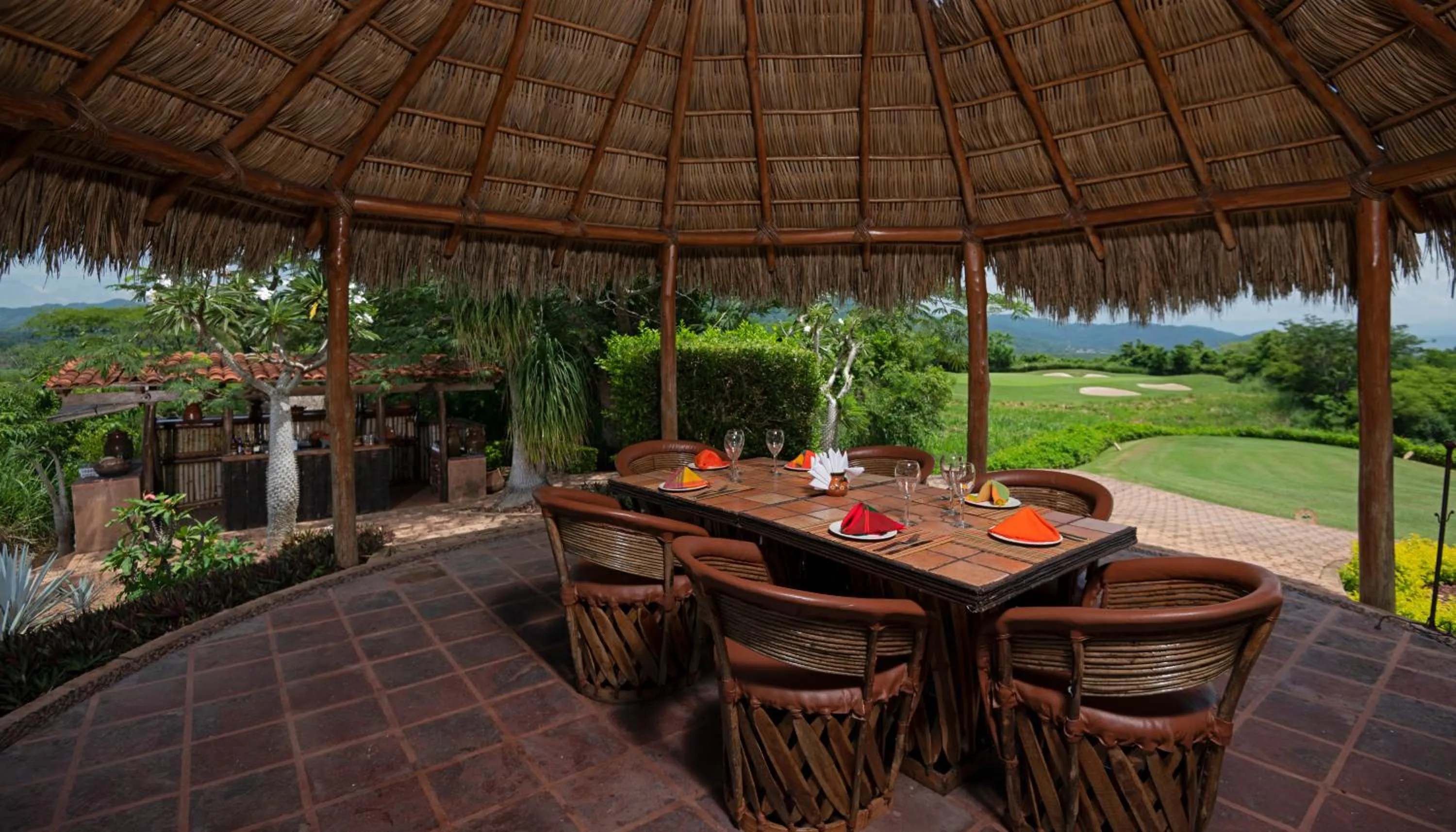 Patio in El Corazón Golf & Spa Resort Manzanillo