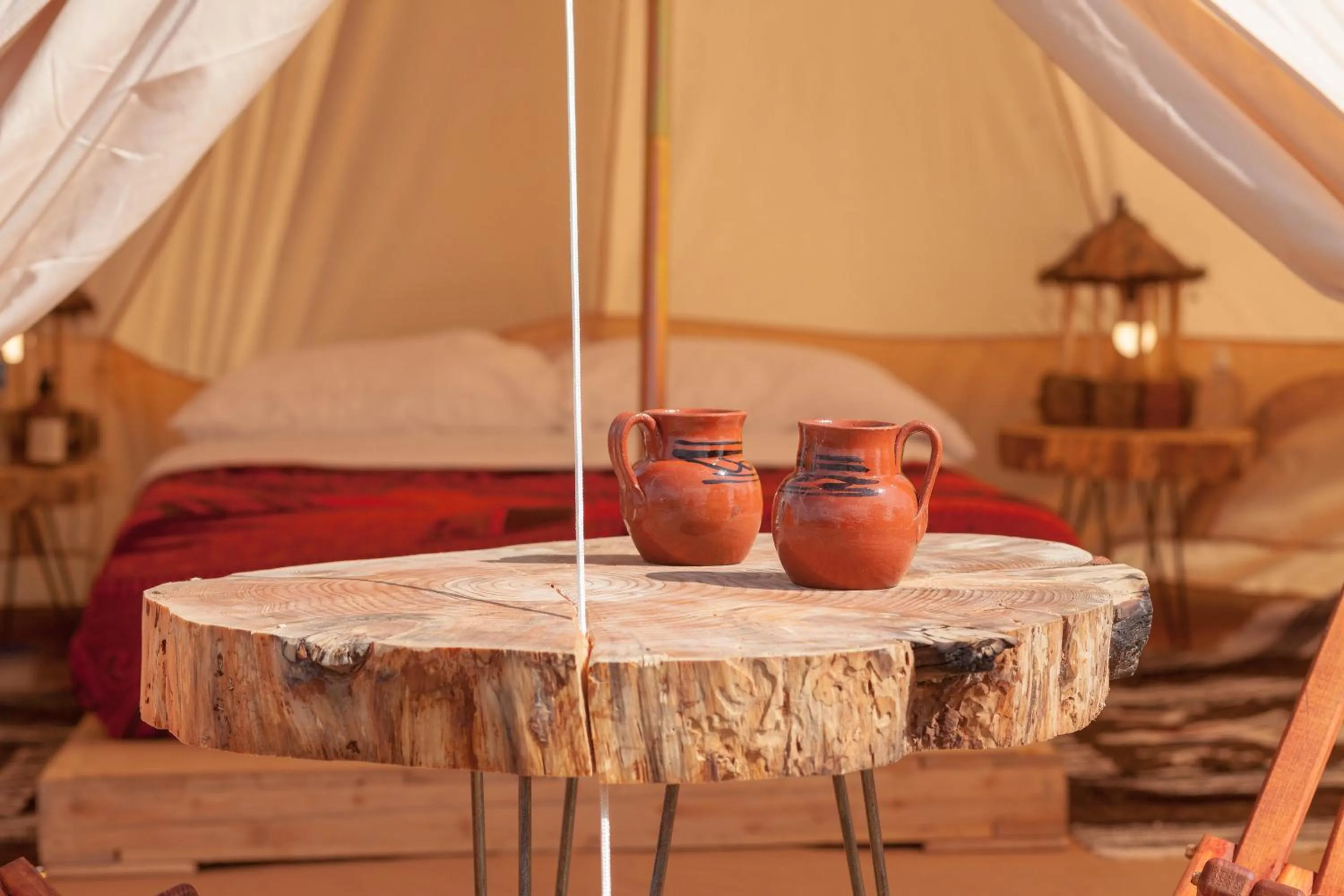 Bed in Glamping Octli - Santuario de las Luciernagas X NANTLI LIVING