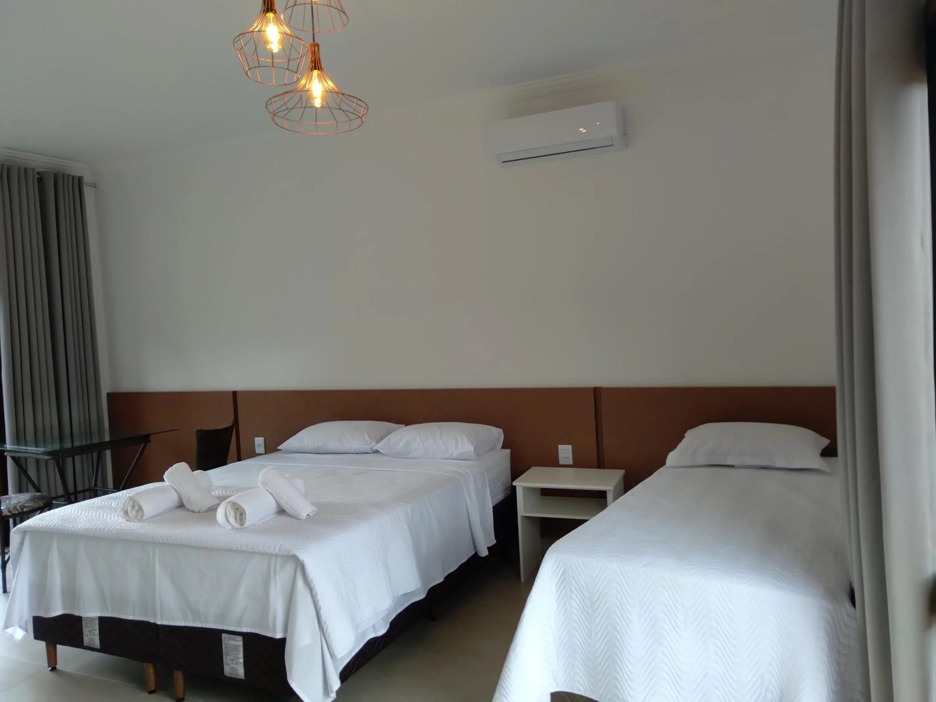 Bed in Chalé Águas Claras