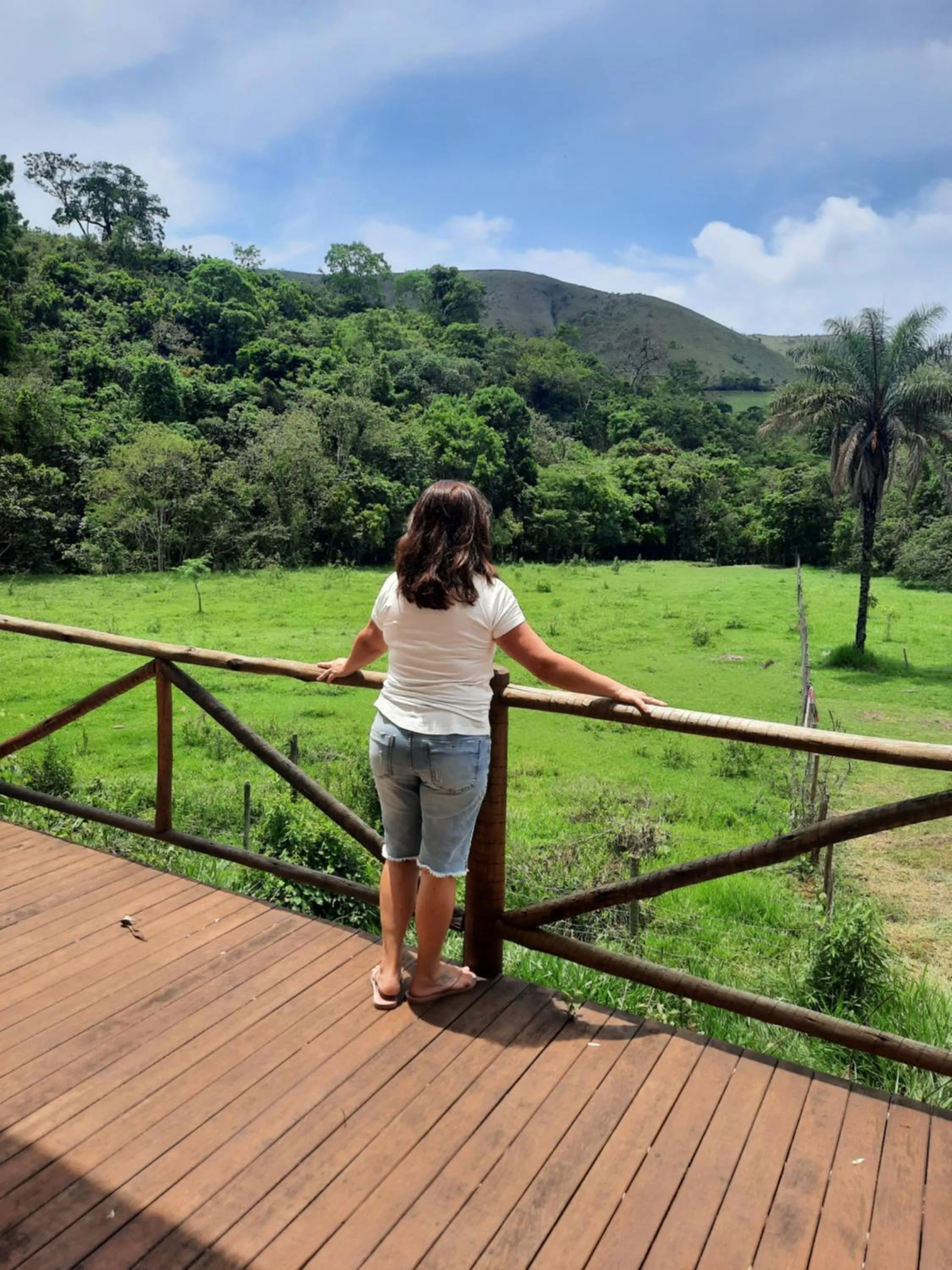 Landmark view in Chalé Águas Claras