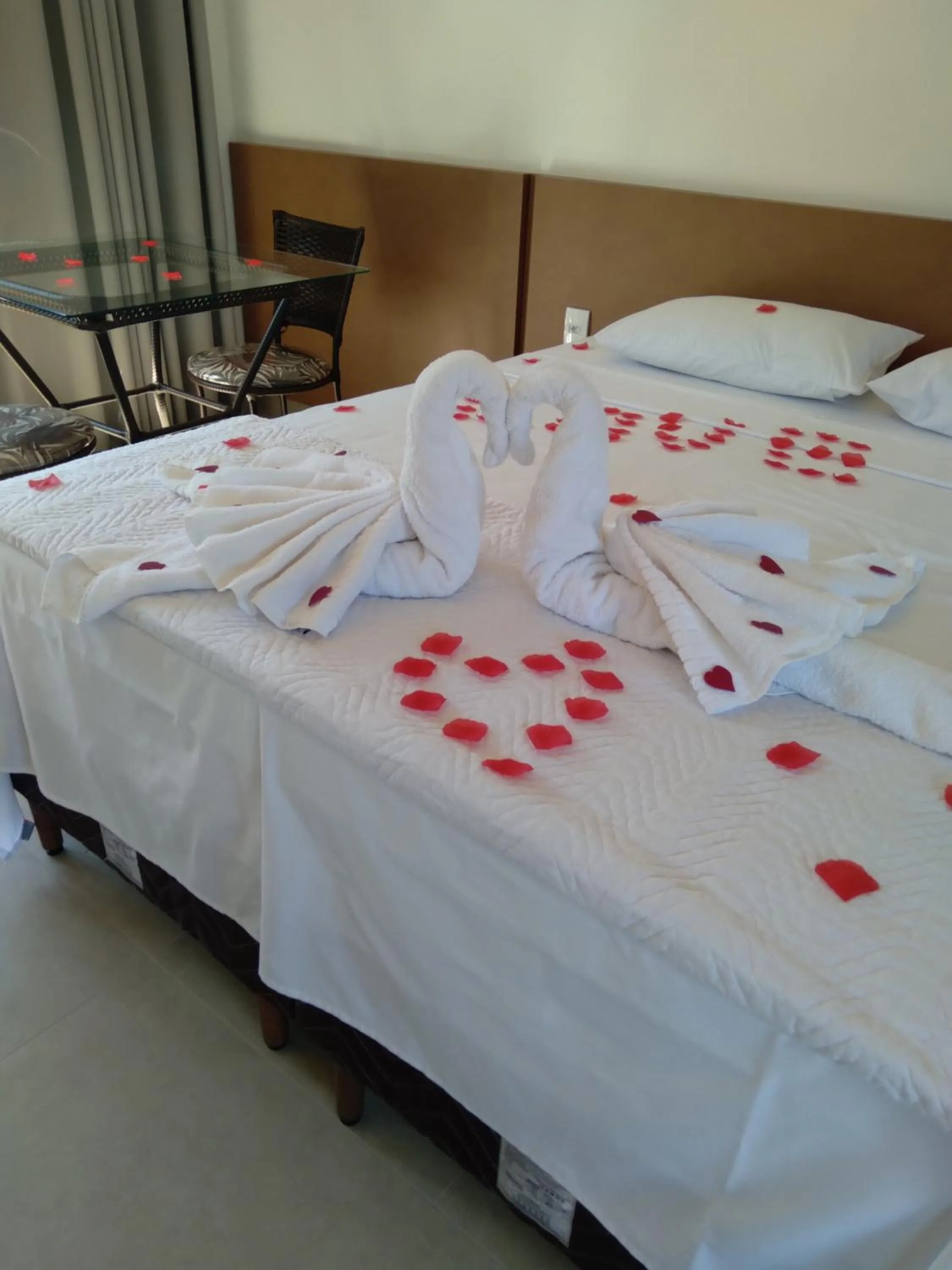 Bed in Chalé Águas Claras