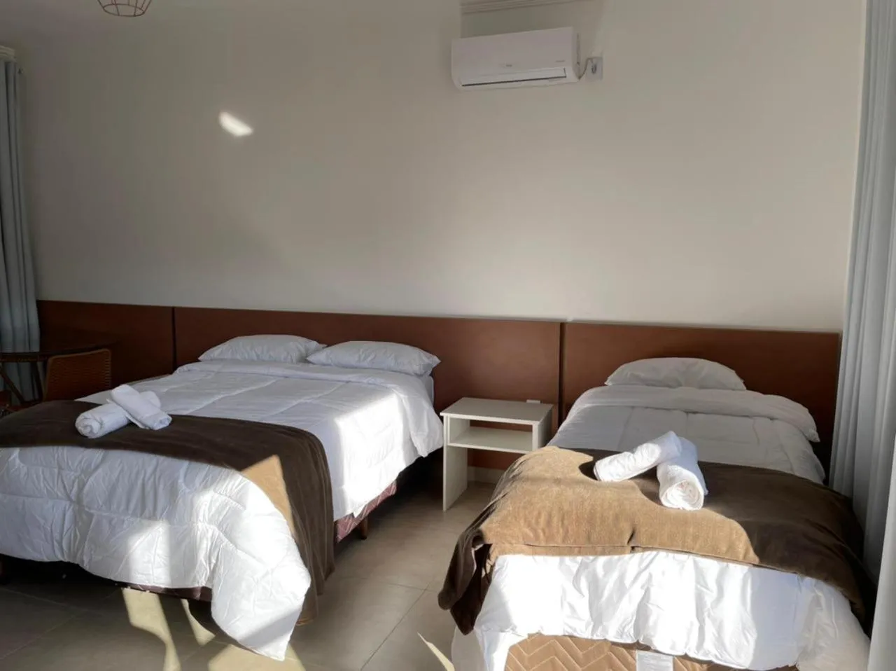 Bed in Chalé Águas Claras