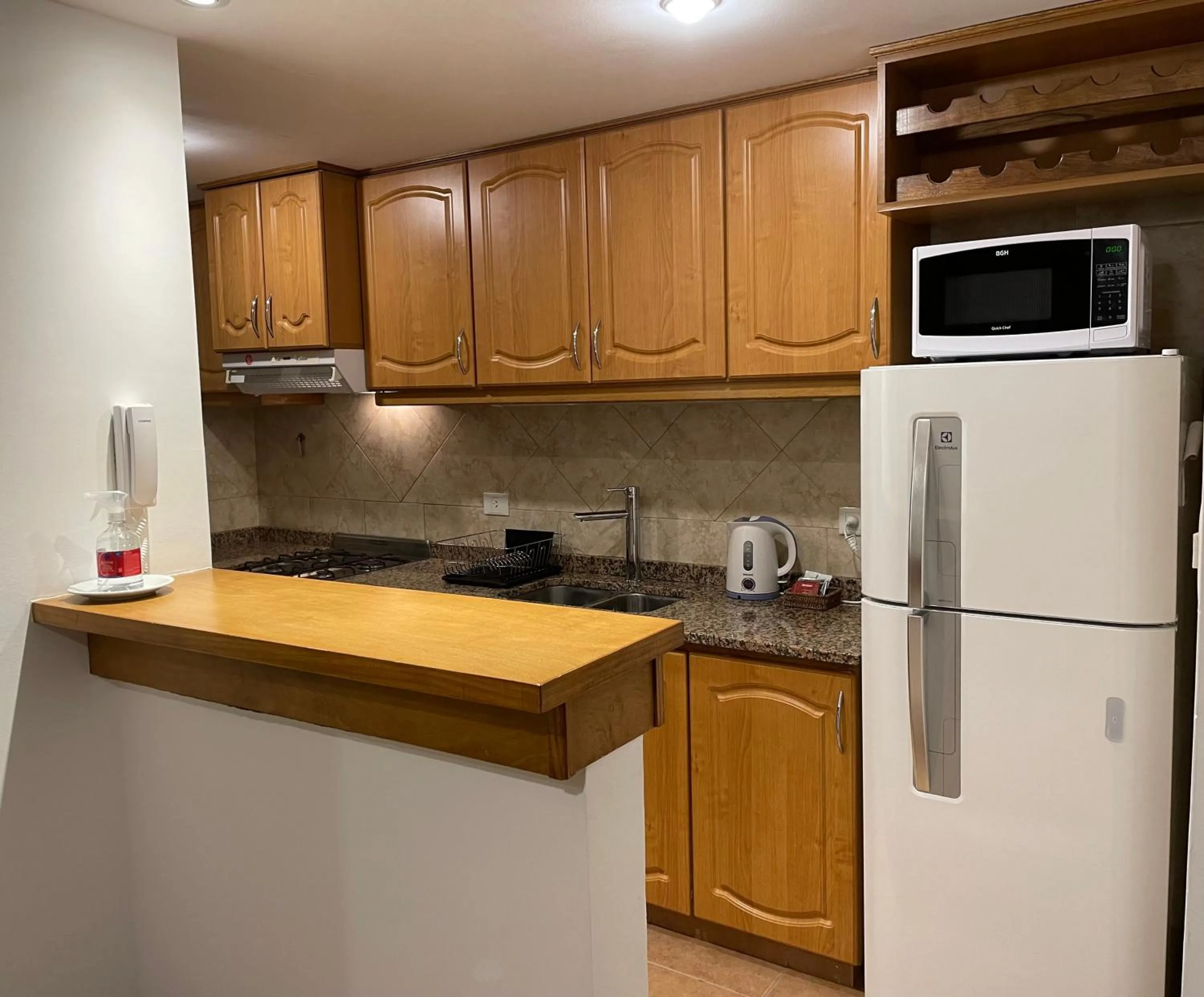 Kitchen or kitchenette in South Apartments