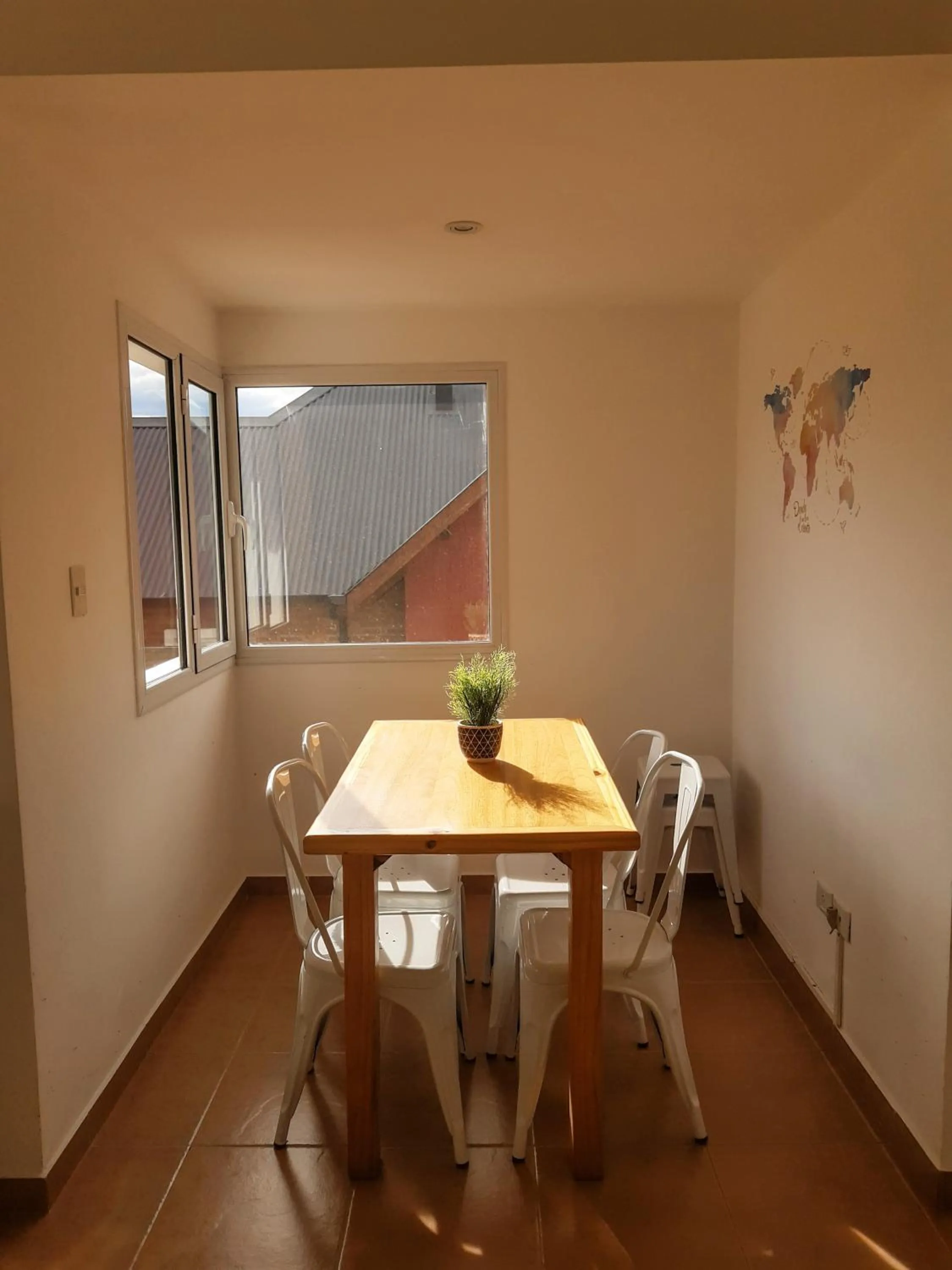 Dining area in South Apartments