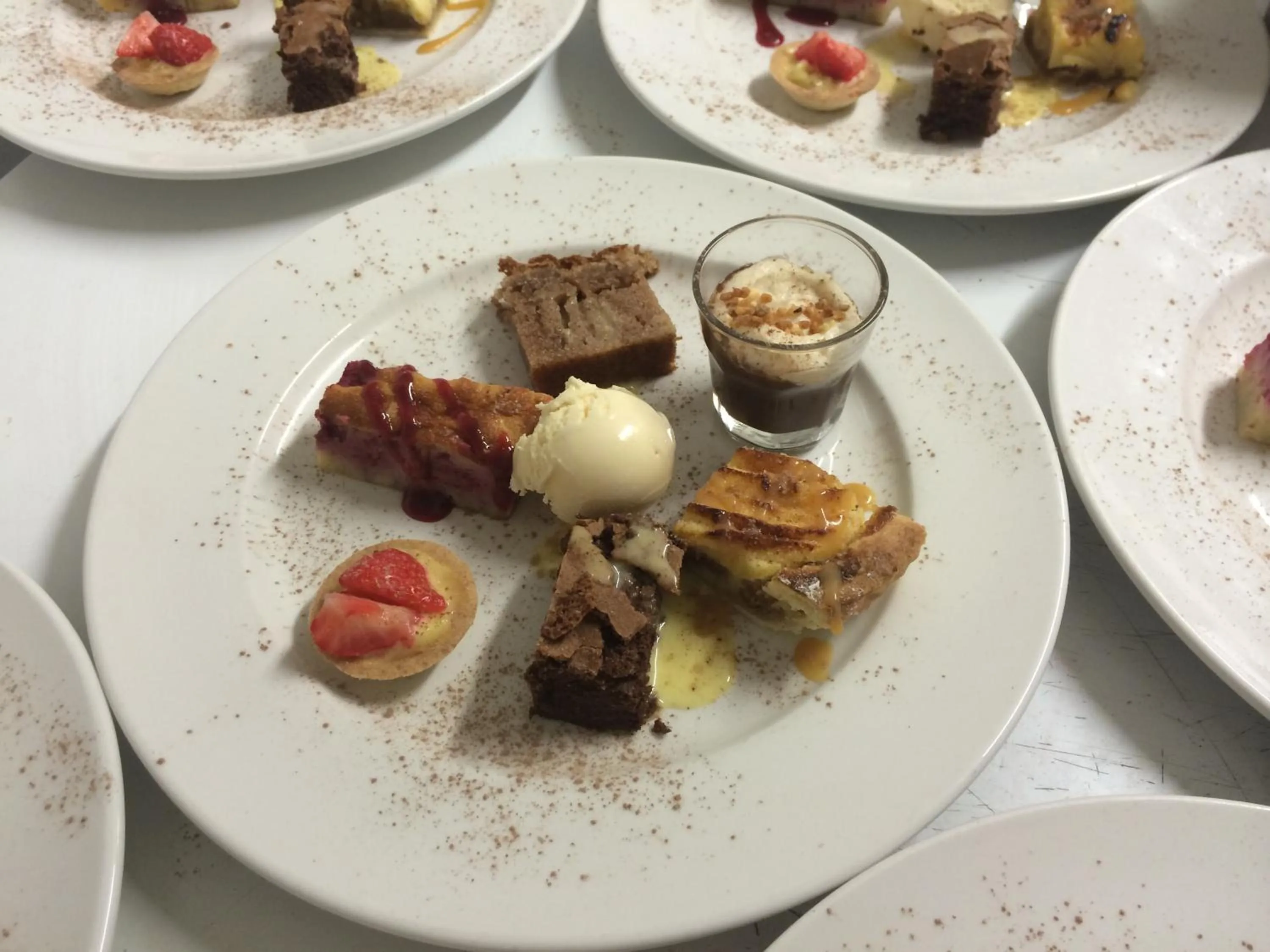 Food close-up in Hôtel Evan