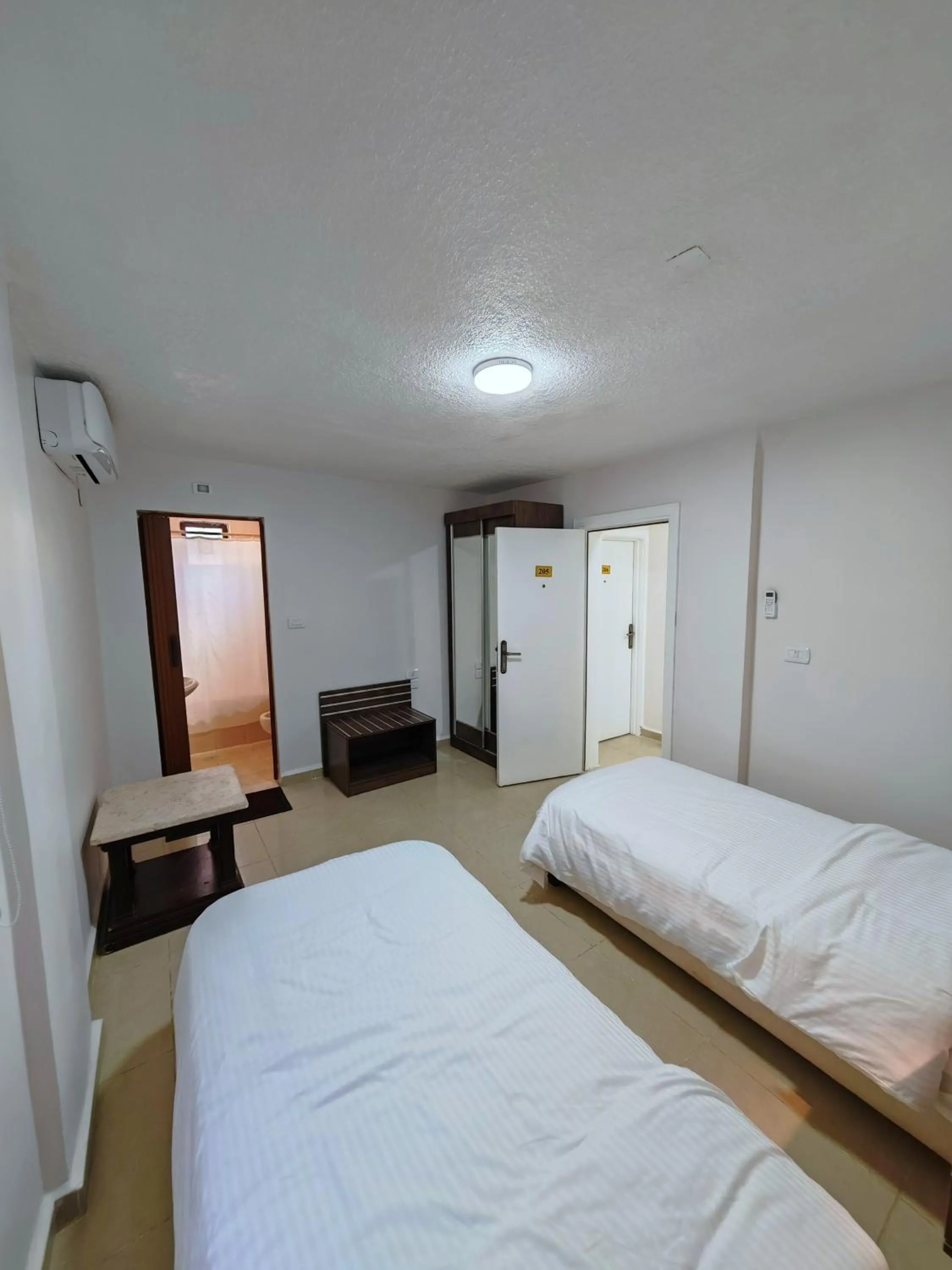Bed in Cleopetra Hotel