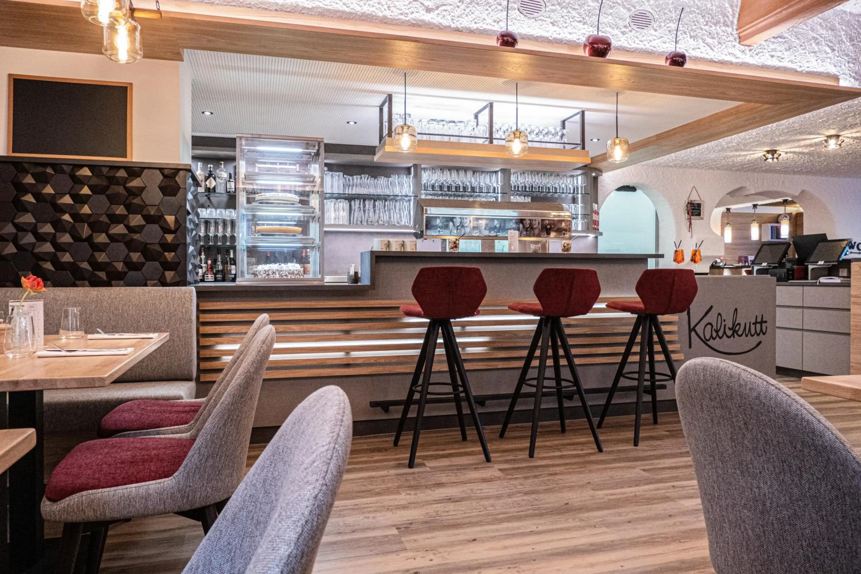 Lounge or bar in Höhenhotel & Restaurant Kalikutt