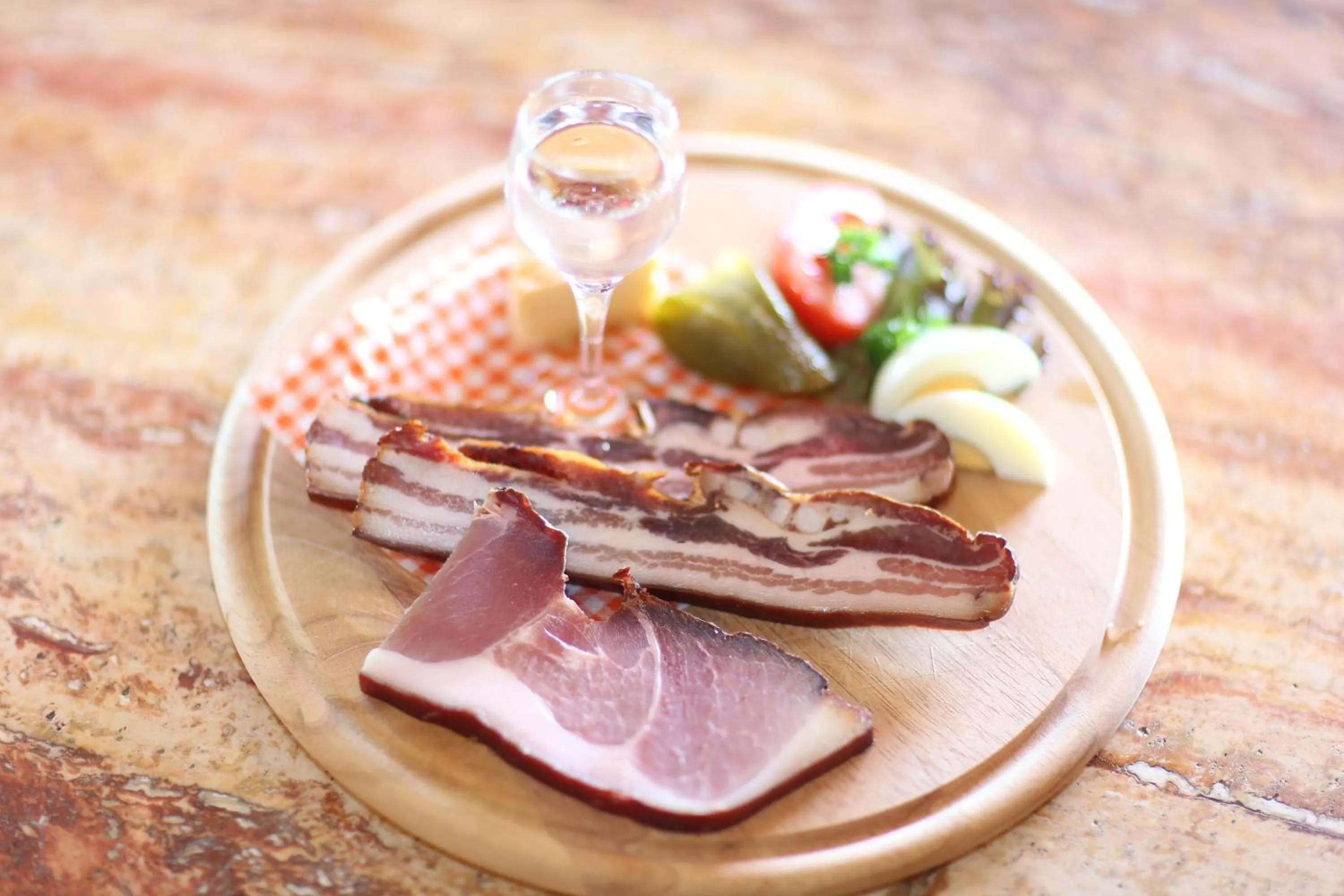 Food close-up in Höhenhotel & Restaurant Kalikutt