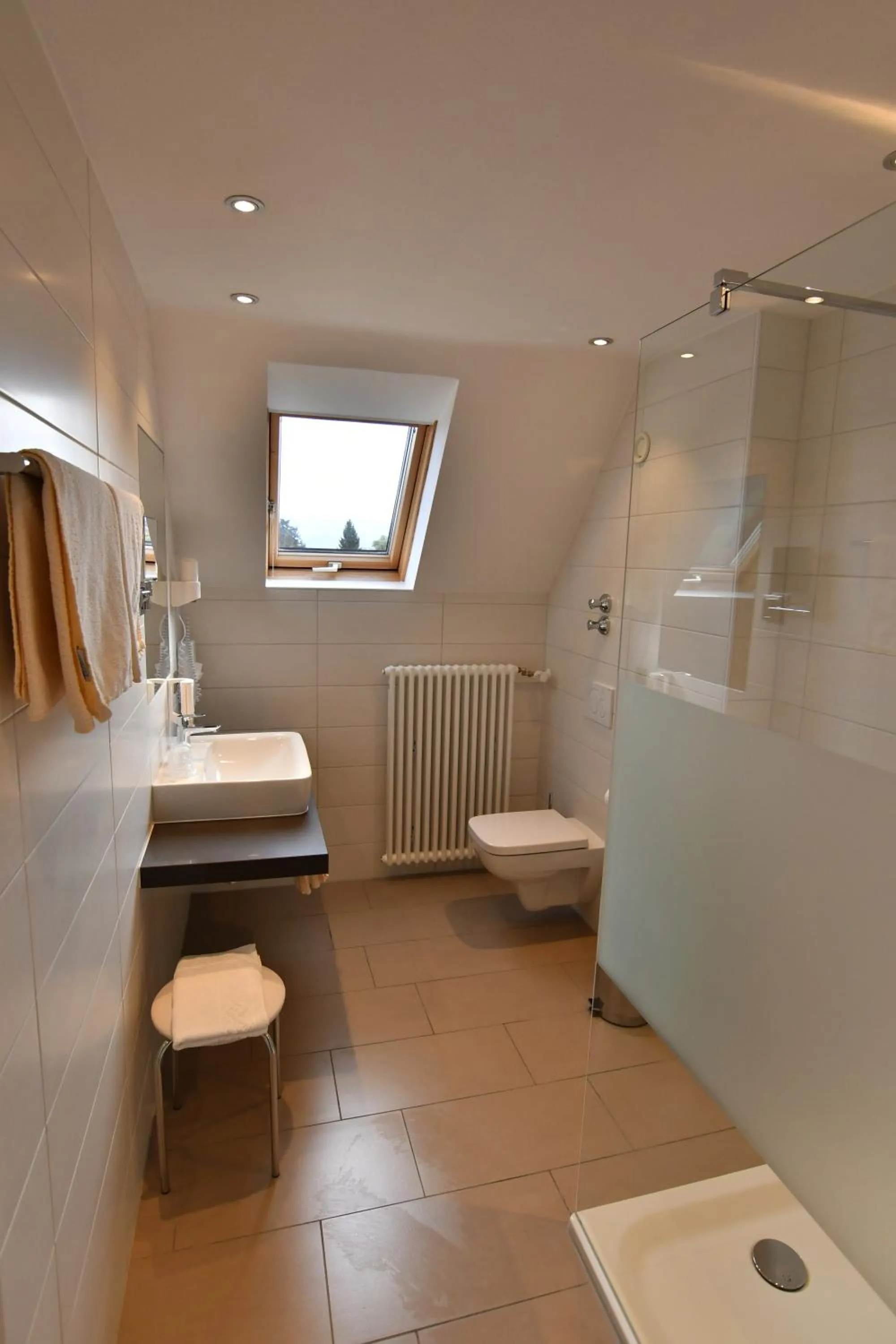 Bathroom in Höhenhotel & Restaurant Kalikutt