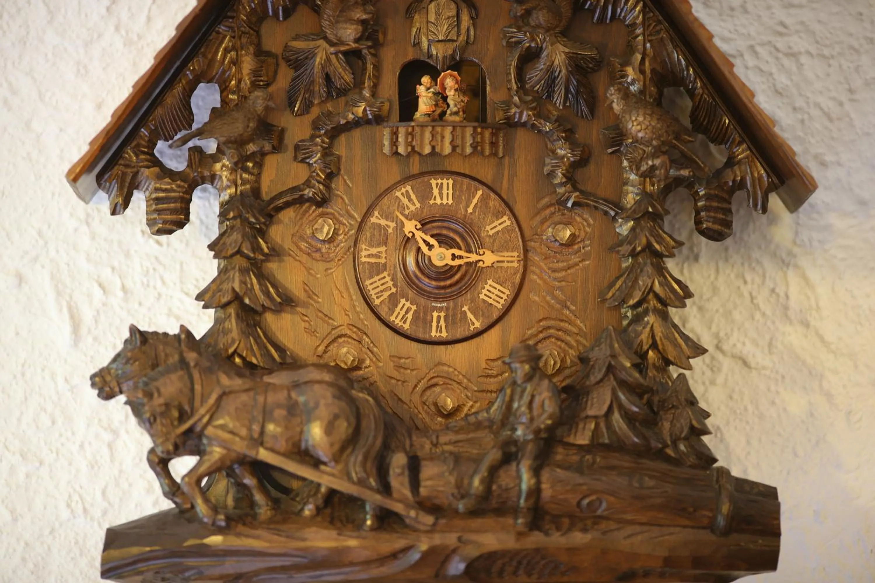 Decorative detail in Höhenhotel & Restaurant Kalikutt