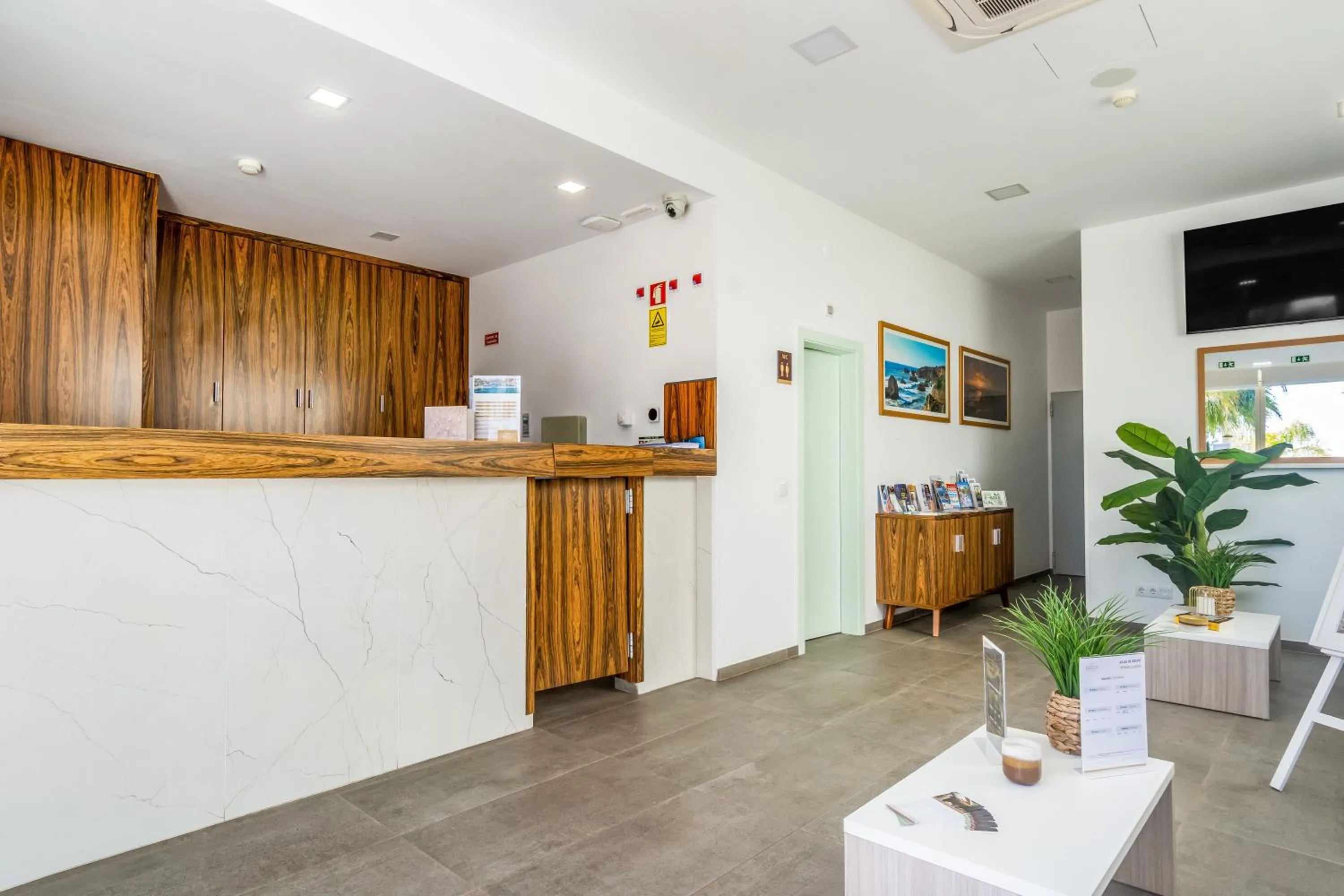 Lobby or reception in Hotel Rural Brícia Du Mar