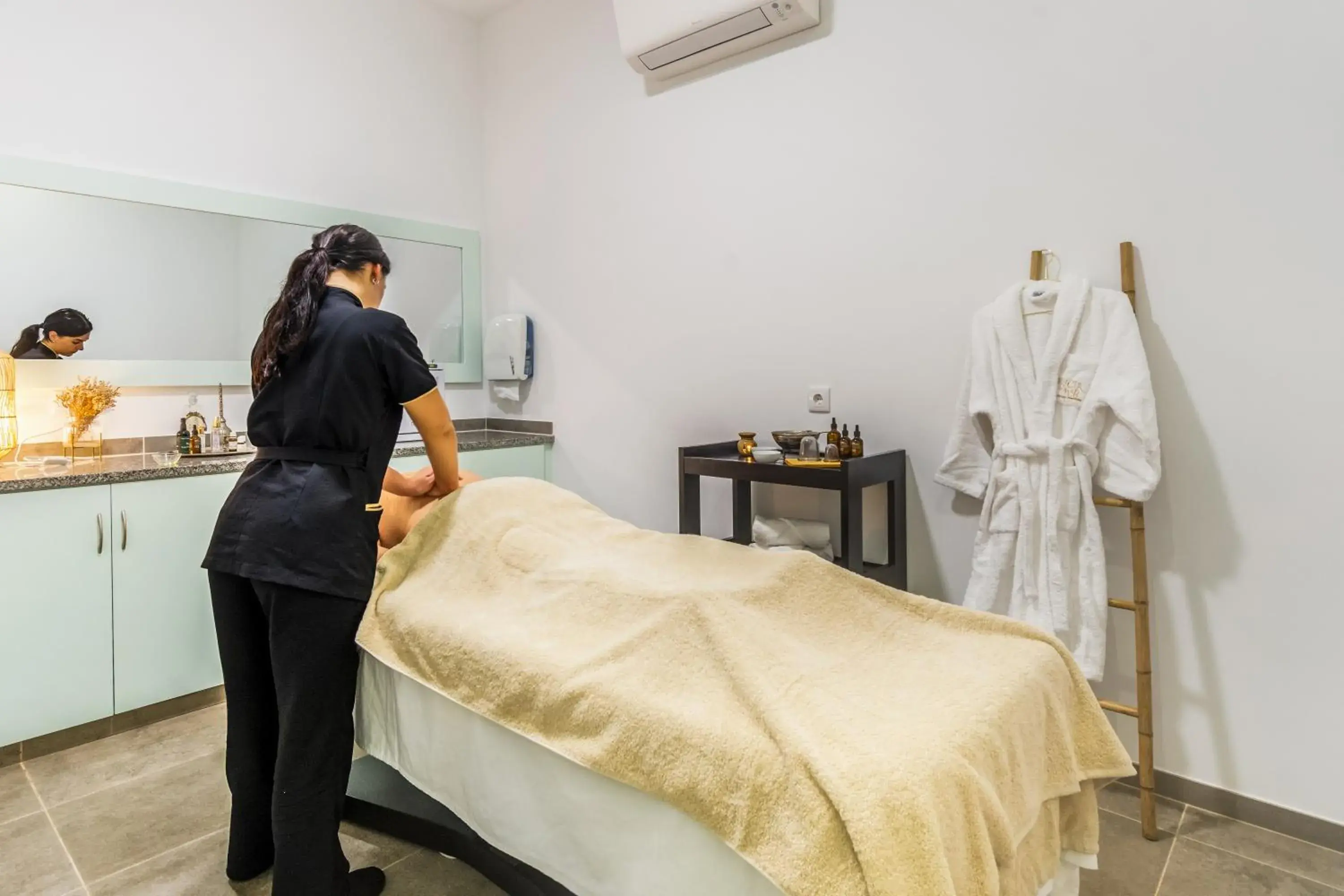 Spa and wellness centre/facilities in Hotel Rural Brícia Du Mar Spa and wellness centre/facilities in Hotel Rural Brícia Du Mar